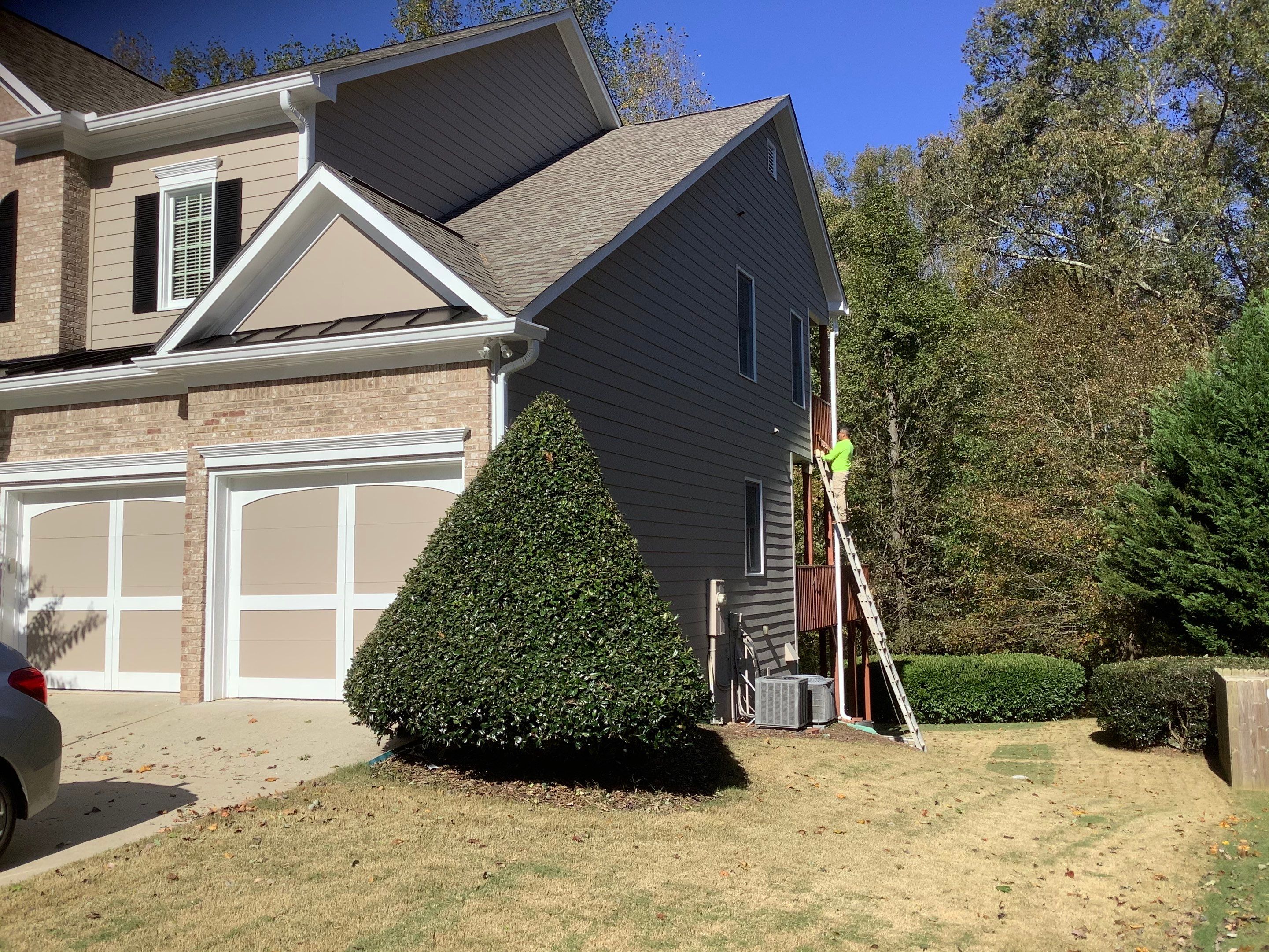 Full Exterior Residential Painting and Siding Refresh in Marietta by Swift Home Renovations
