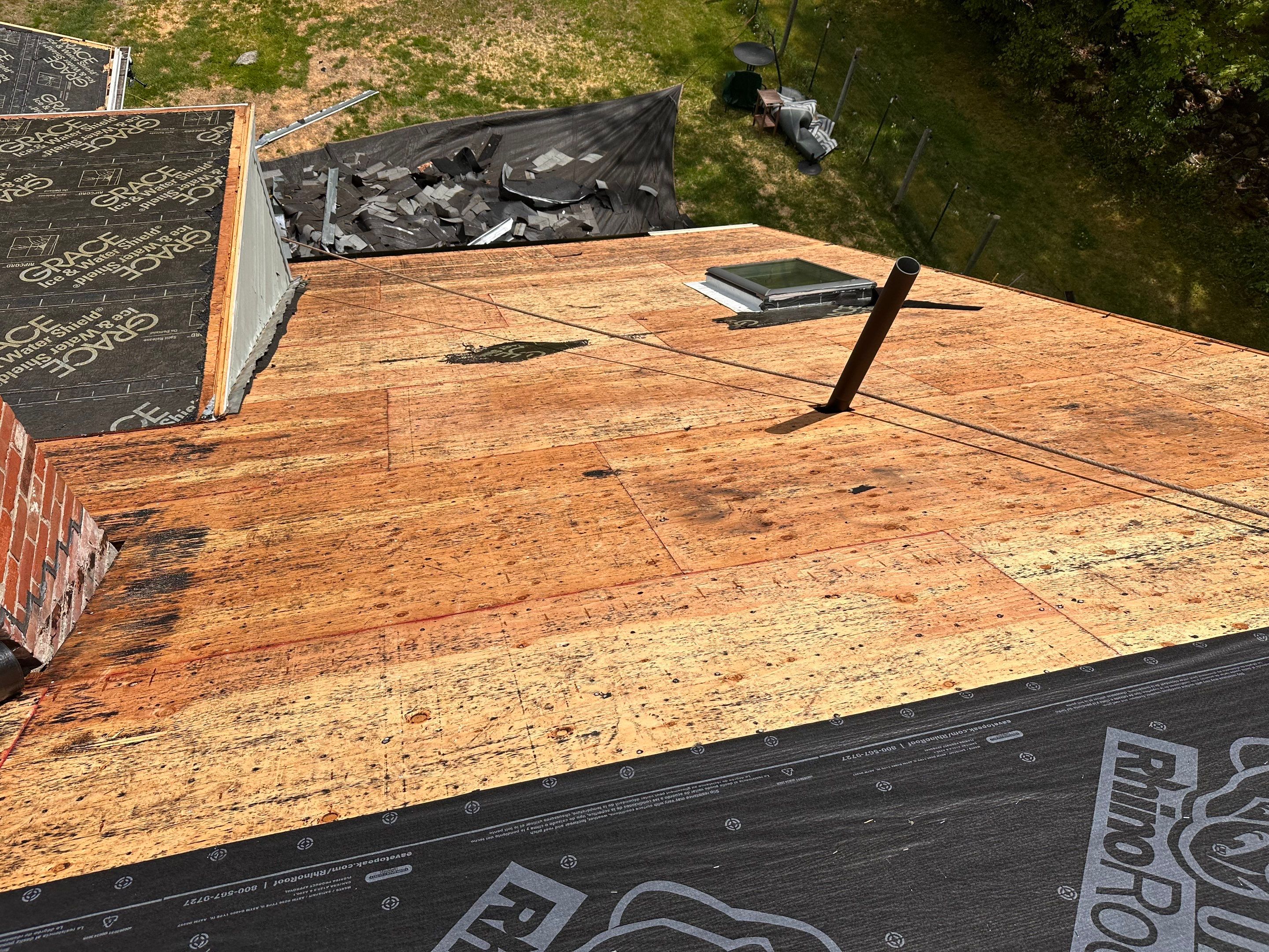 Residential Roof Replacement Using Owens Corning Shingles in Hopkinton, NH by Tall pine roofing