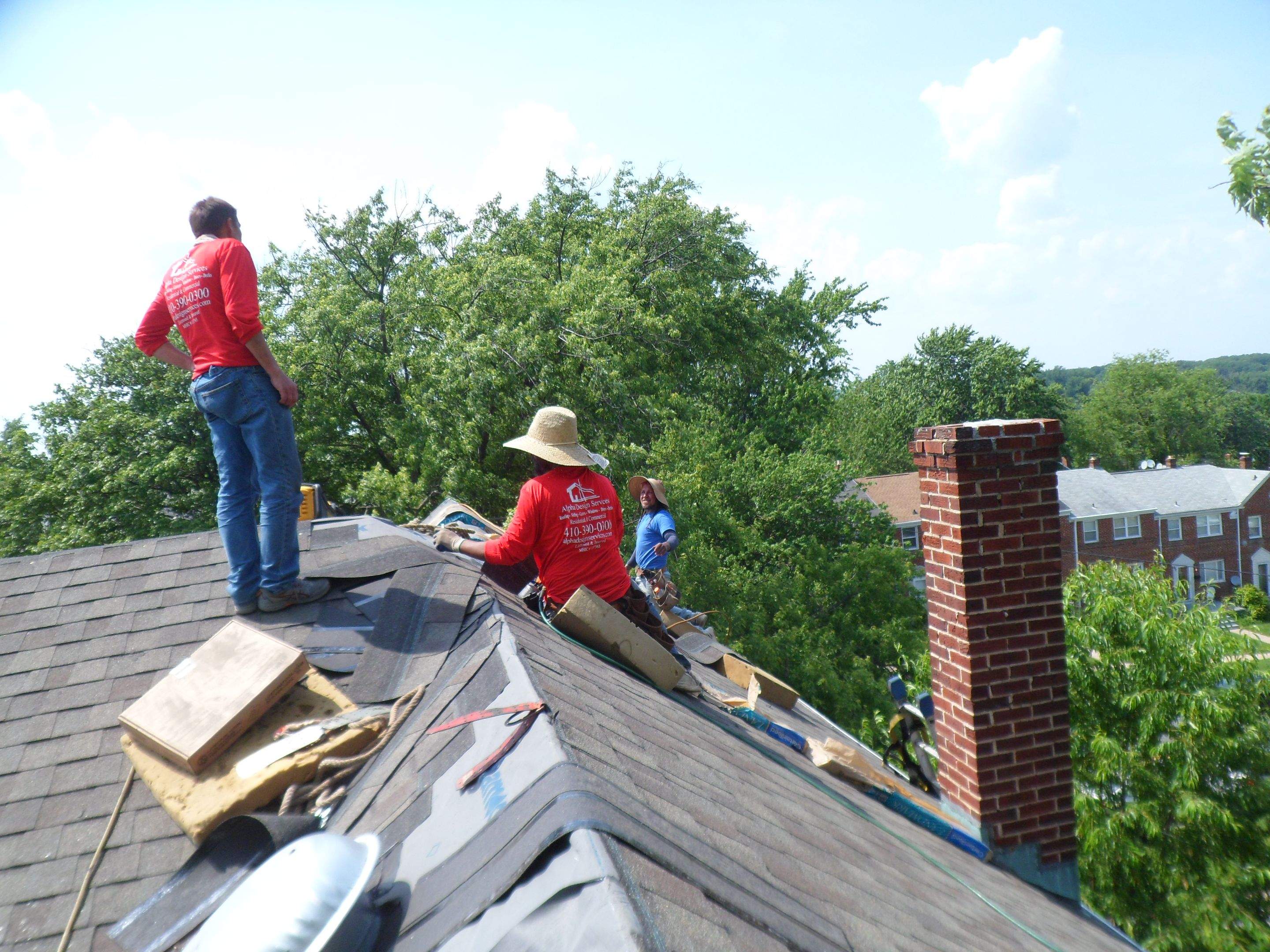 Residential Roofing Installation using Landmark Pro  by Alpha Design Services