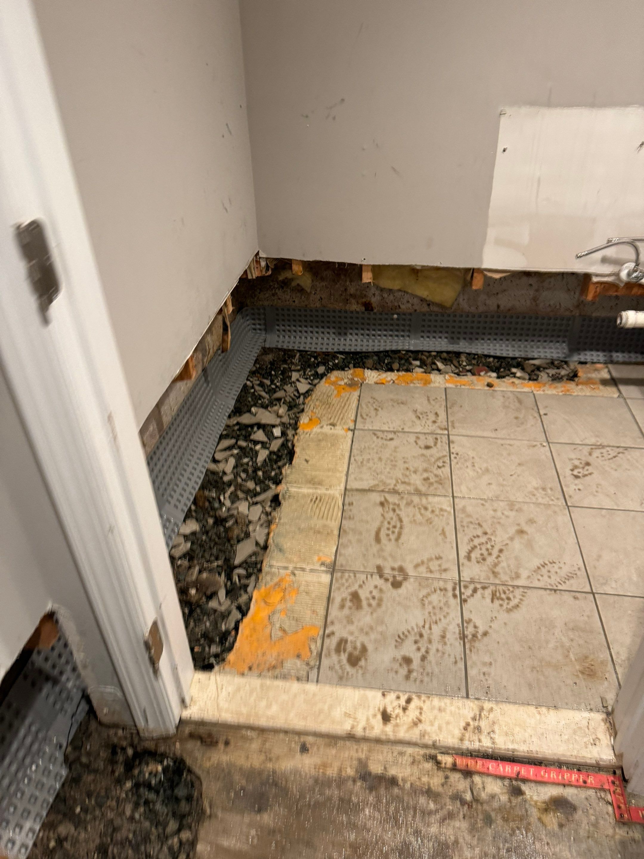 Interior French Drain Livingston NJ by Pure Service Pro, LLC 