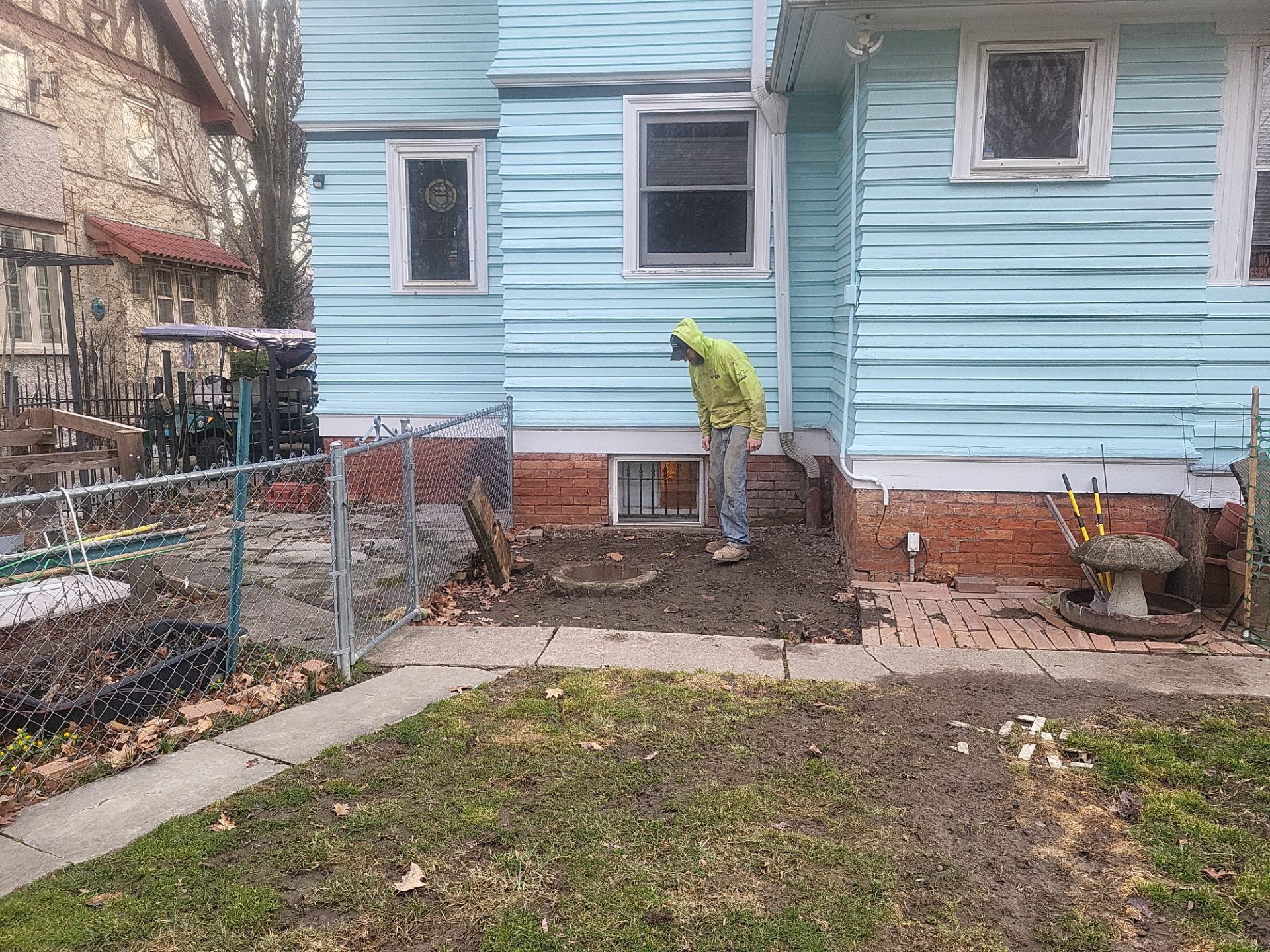 Exterior Basement Waterproofing & Combo Sump Backup System by Toledo Basement Repair