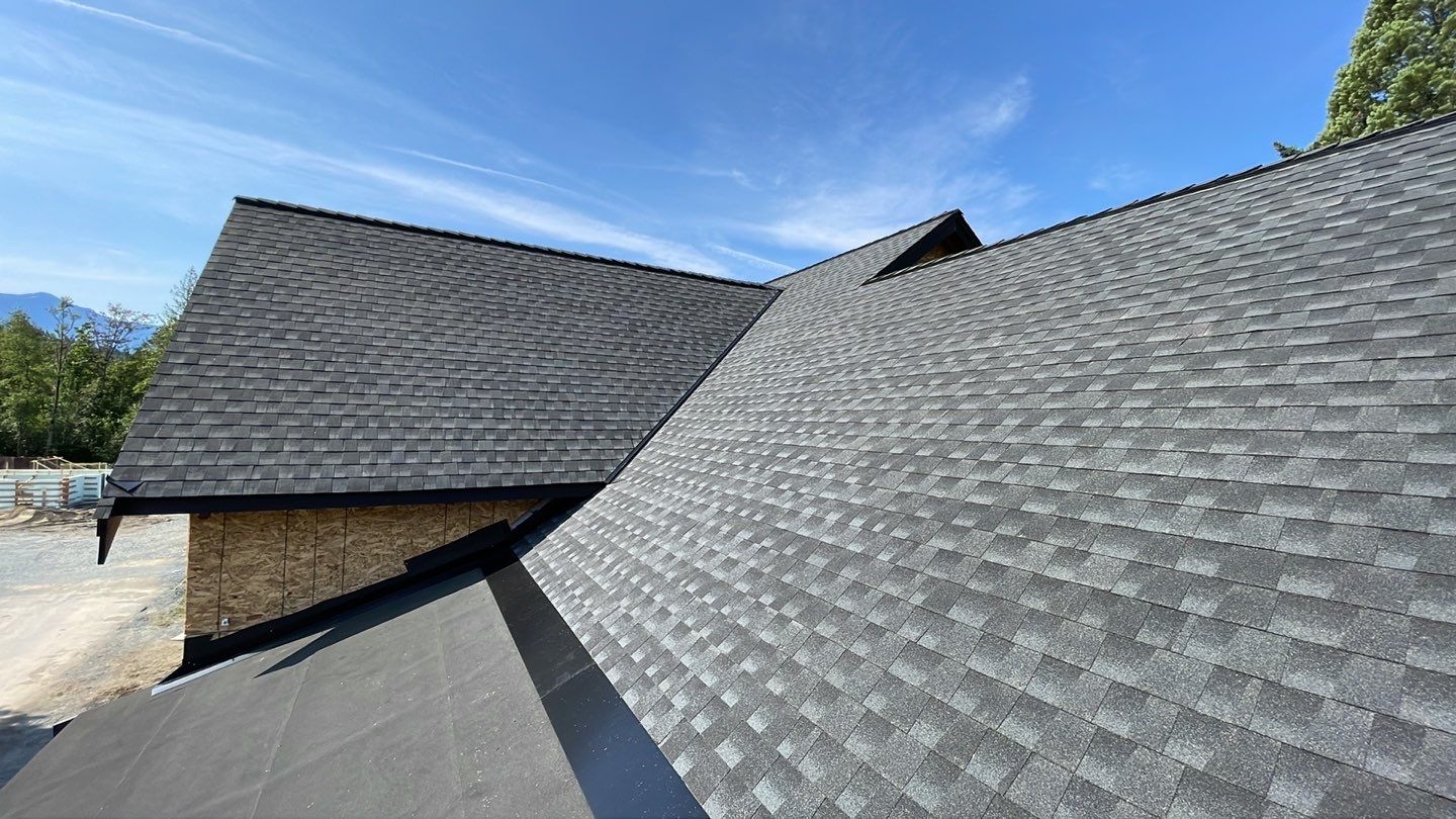 Residential Roofing Installation using GAF Charcoal HDZ by Top Notch Roofing Inc