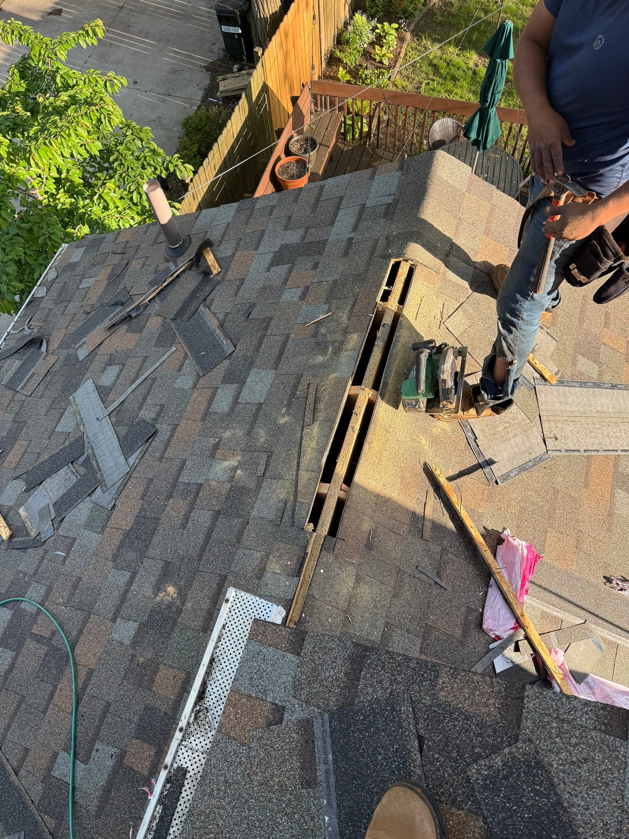 Project in Ferndale by Eave Roofing