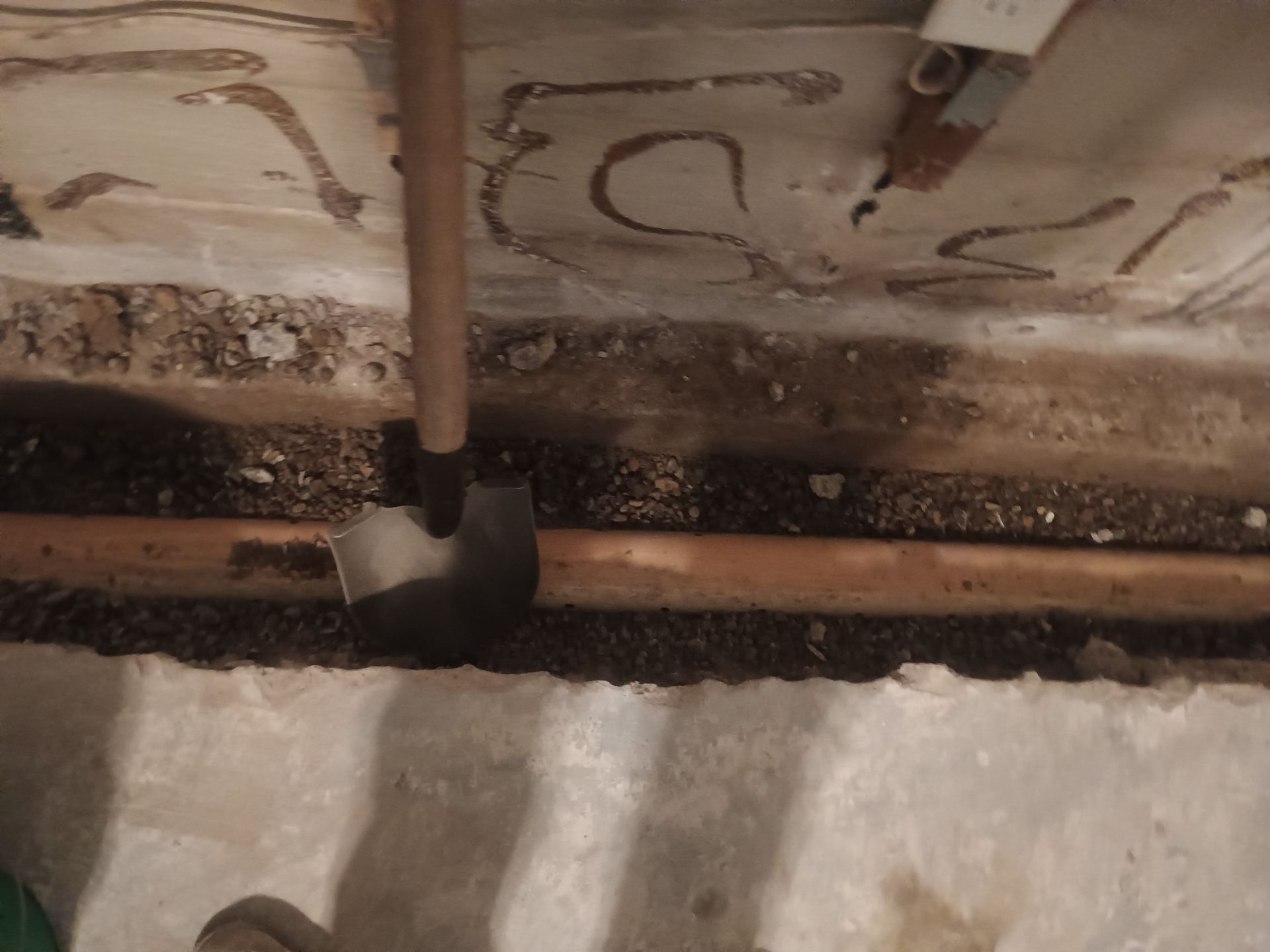 Drain tile for Kael in New Brighton by Waterproofing Northeast