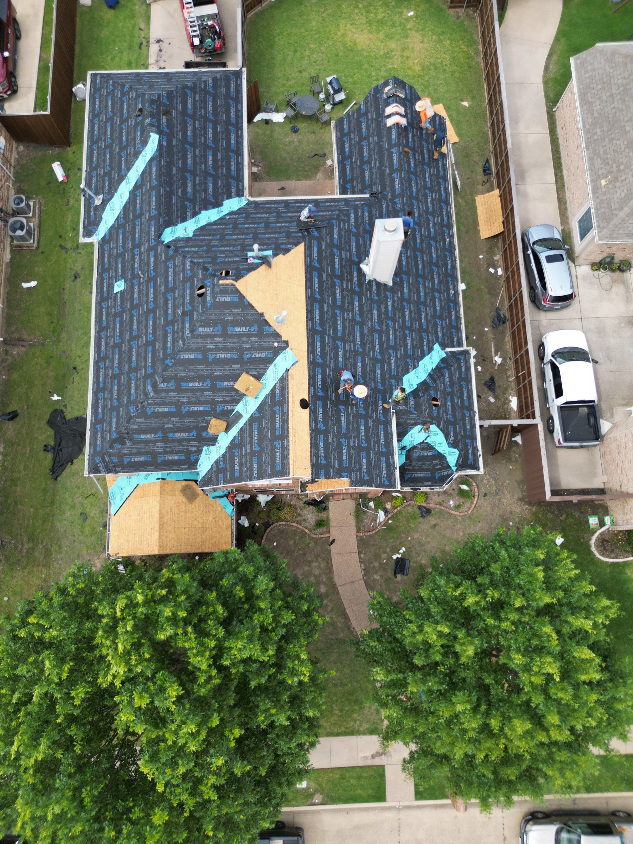 Project in Wylie by Rhino Roofing and General Contracting, LLC