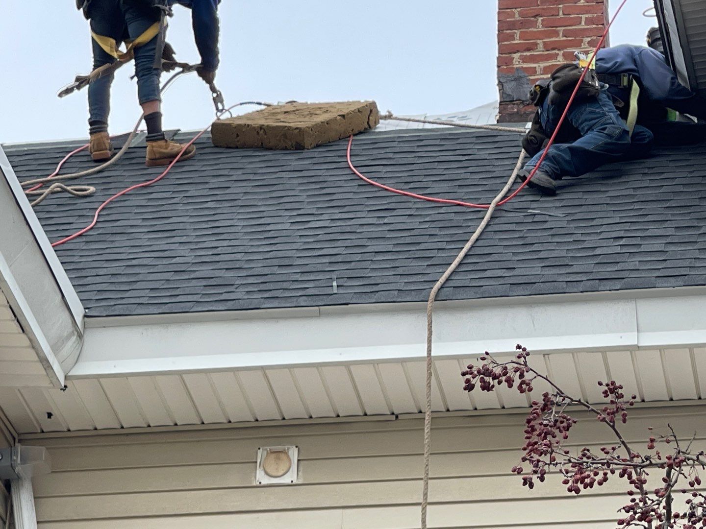 Residential Roofing Installation using GAF Timberline HDZ by Sensible Home Solutions