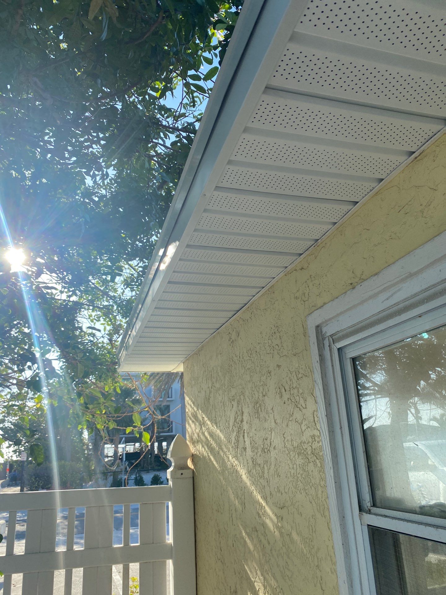 Soffit Ventilation Enhancement in Holmes Beach FL by Gutter Professors