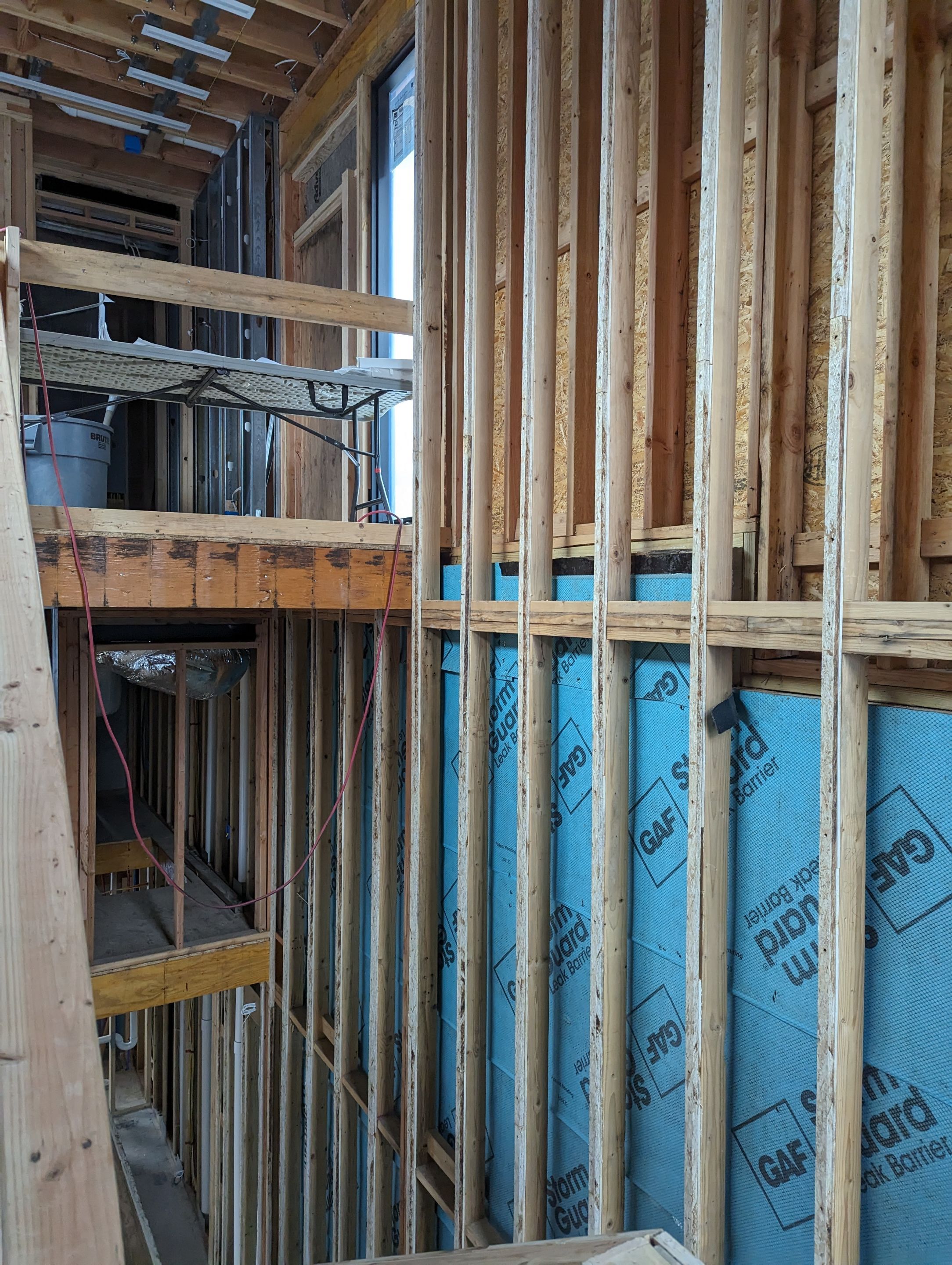 New Construction using Closed Cell Spray Foam by NYS Foam & Energy