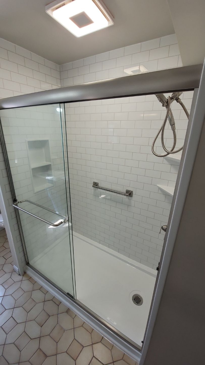 Tub To Walk-In Shower Installation in Albany, NY by Yankee Home Improvement