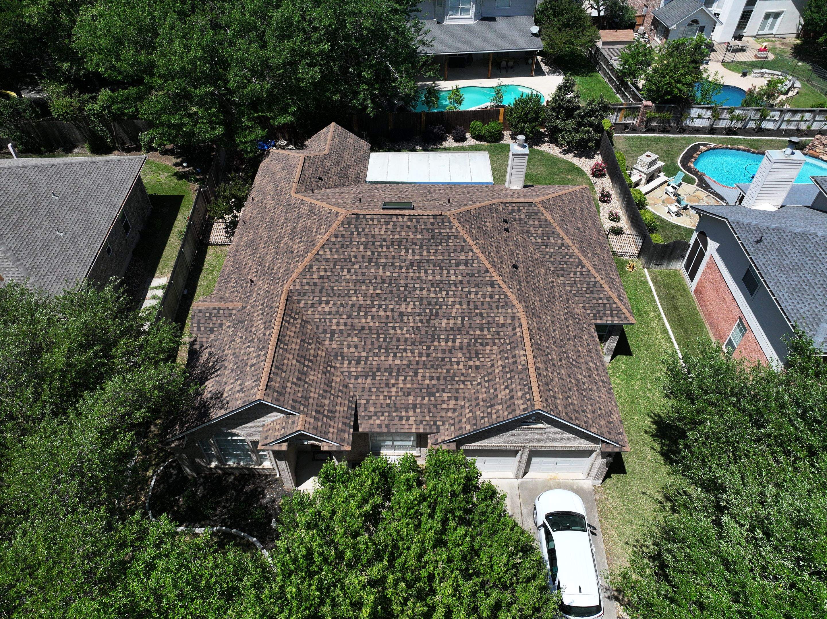 Brownstone Shingles by Perennial Roofing