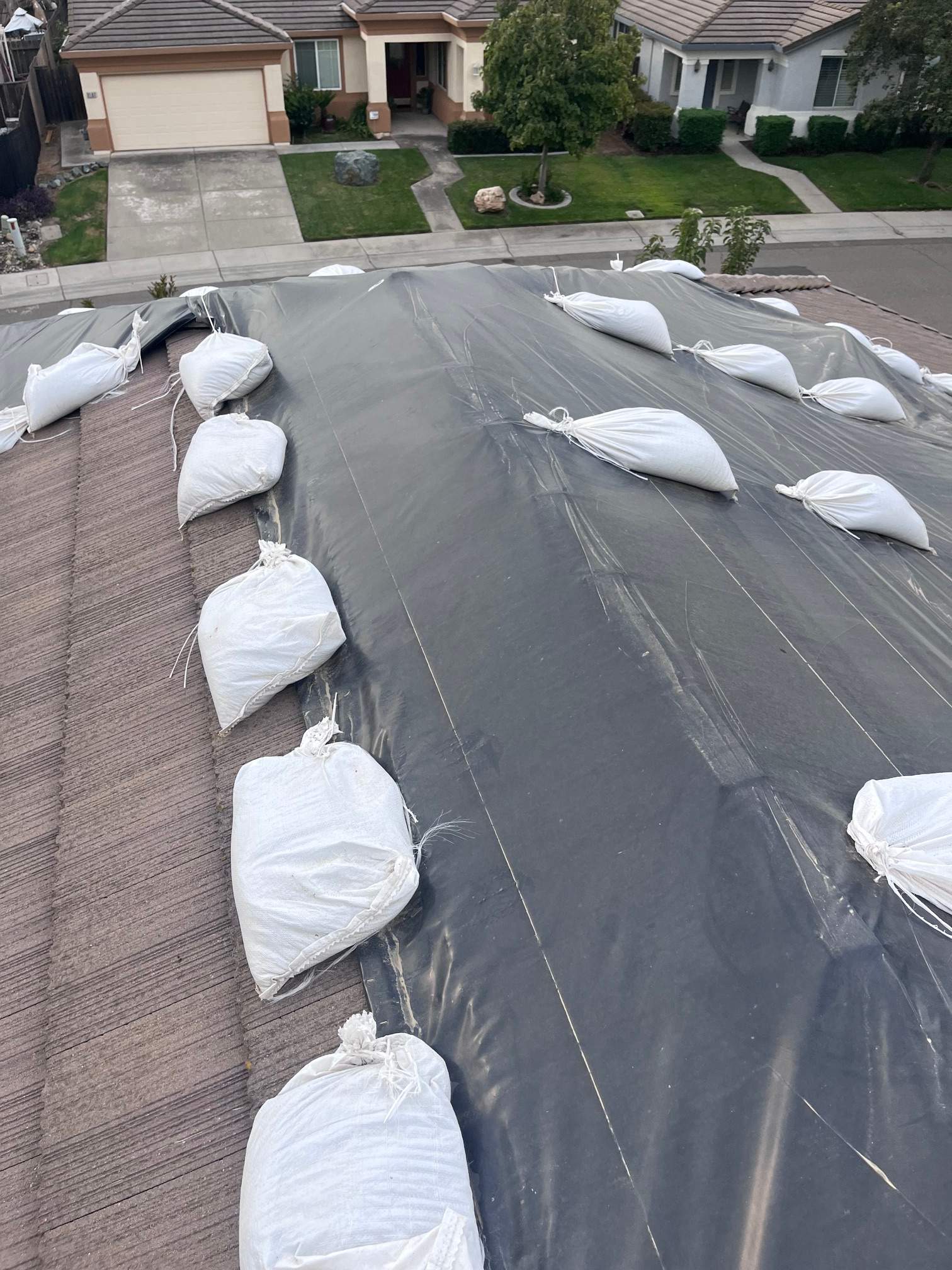 Tile Roof Repair by Grandmark Service Company