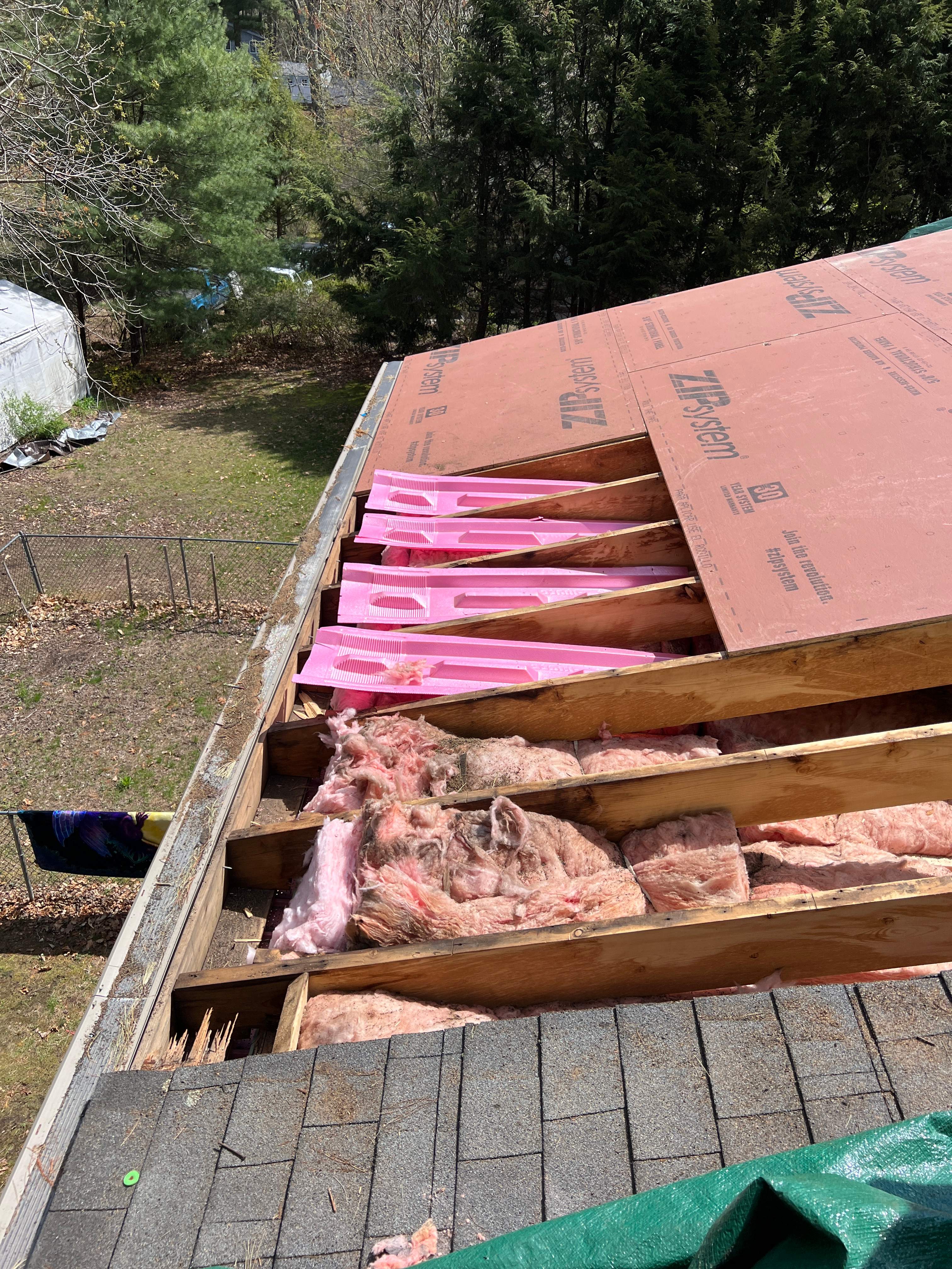 Tree Damage/Roof Repair by Chagnon Building & Remodeling LLC
