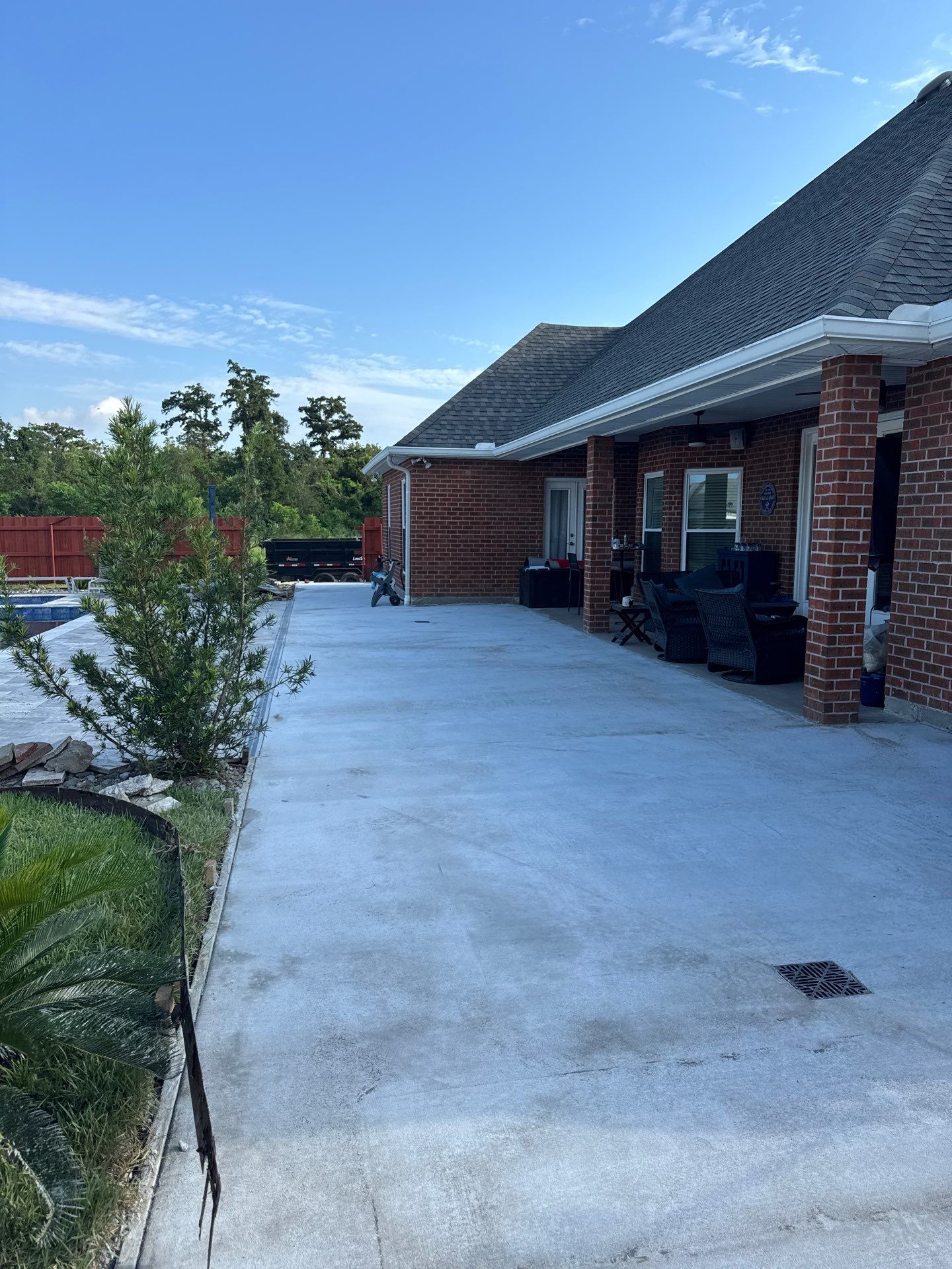 Cedar Patio Cover in Belle Chasse by HDS Contractors