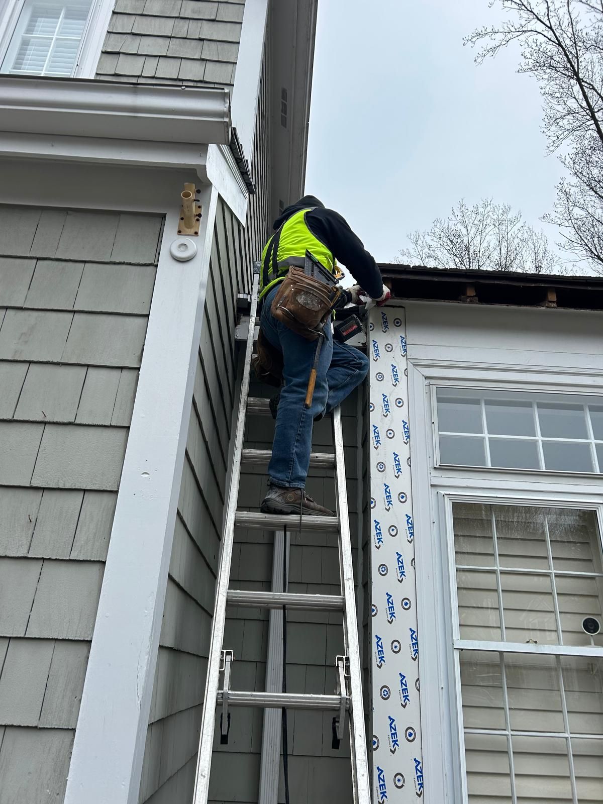Reston :  Residential Roof Replacement with Brava Synthetic Cedar Shake Class C Natural  by RM Banning, Inc.