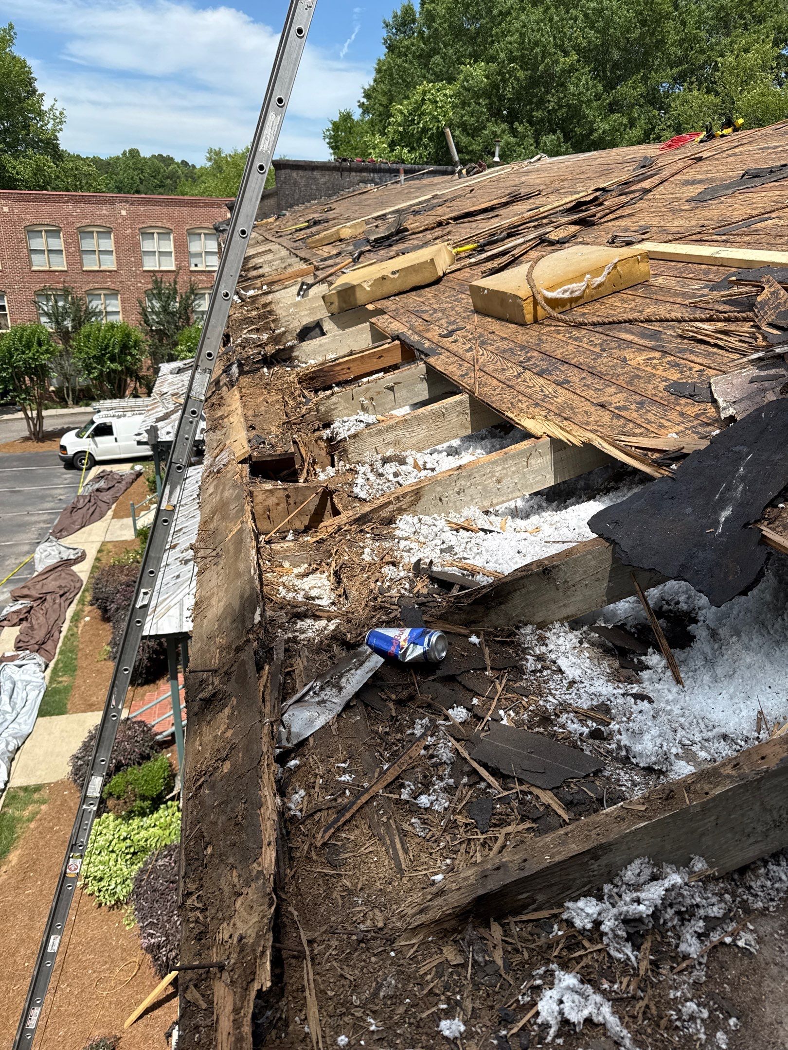 Roof Replacement - 24 Gauge Galvalume - Historic Building  by Pro Performance Roofing