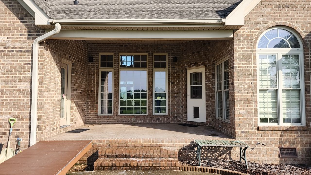 House Wash using cleaner by Power Wash Masters LLC