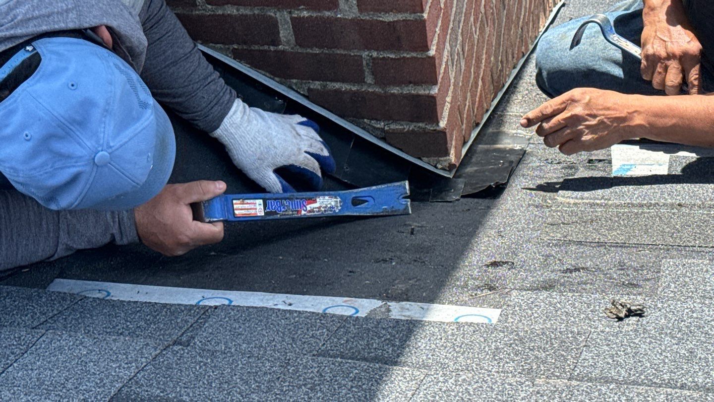 Roof Replacement using CertainTeed Landmark Moire Black by 180 Contractors