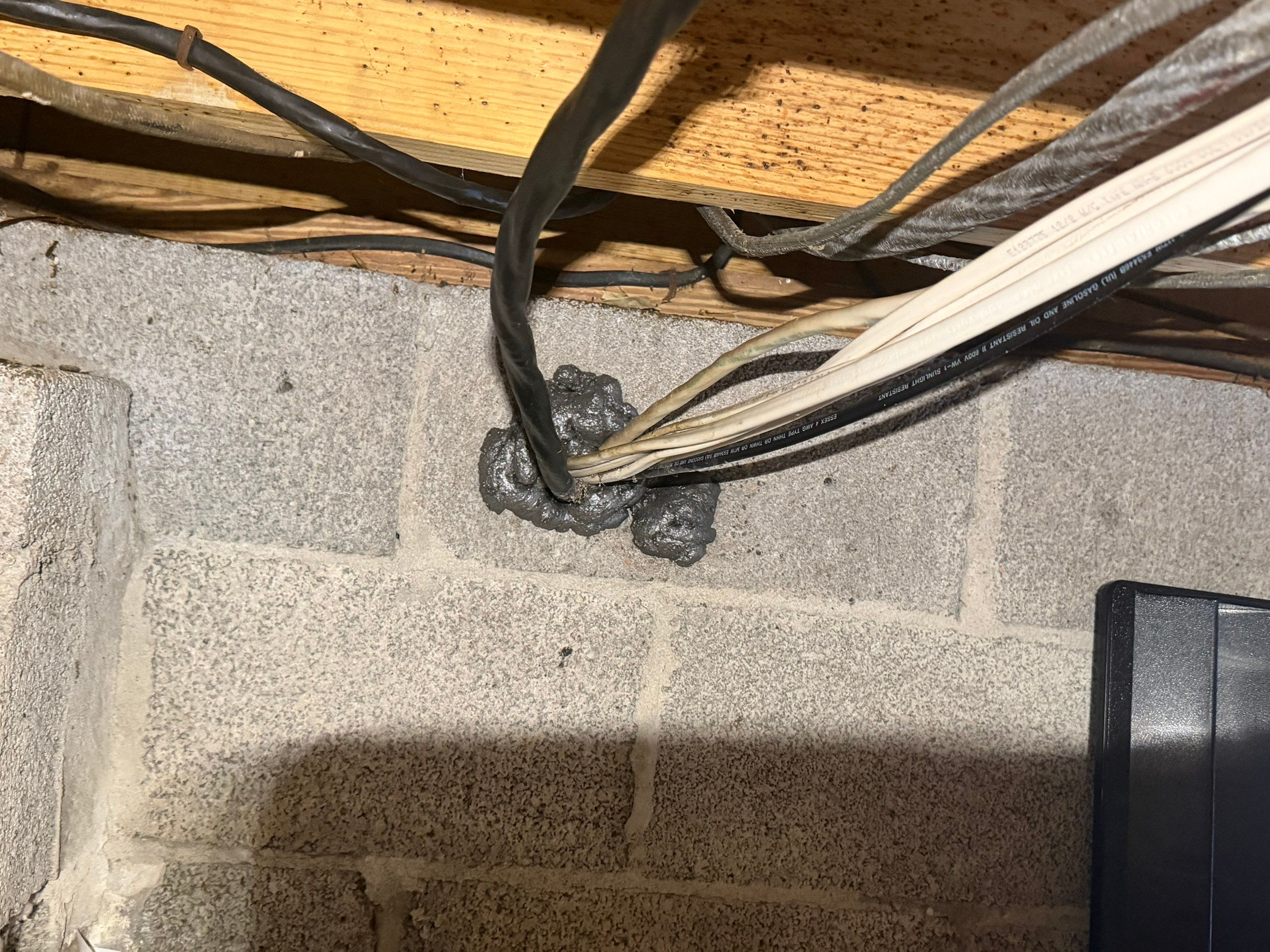 Project in Norfolk by Patriot Crawl Space Repairs