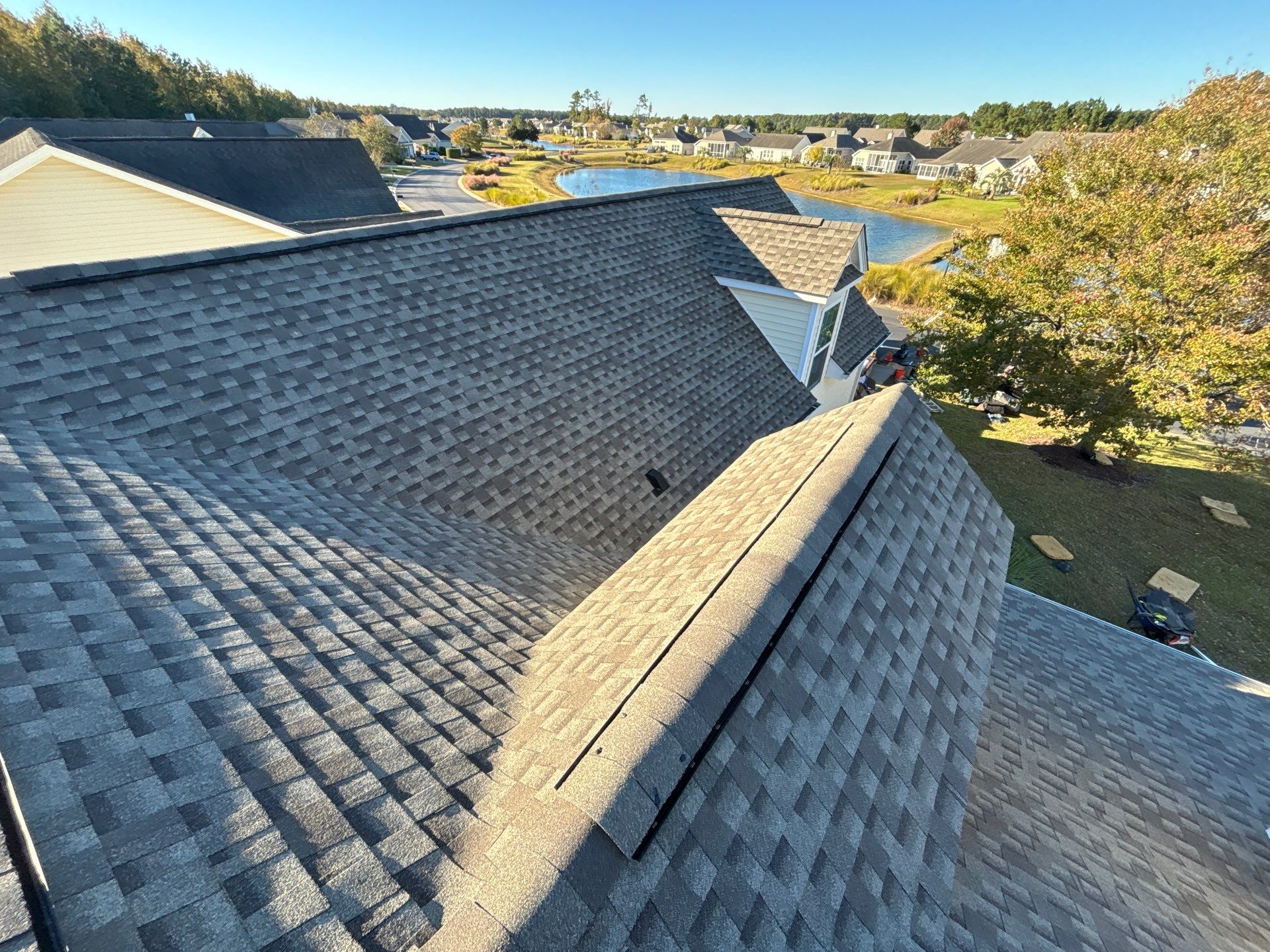 GAF HDZ - Weathered Wood by Linta Roofing Inc