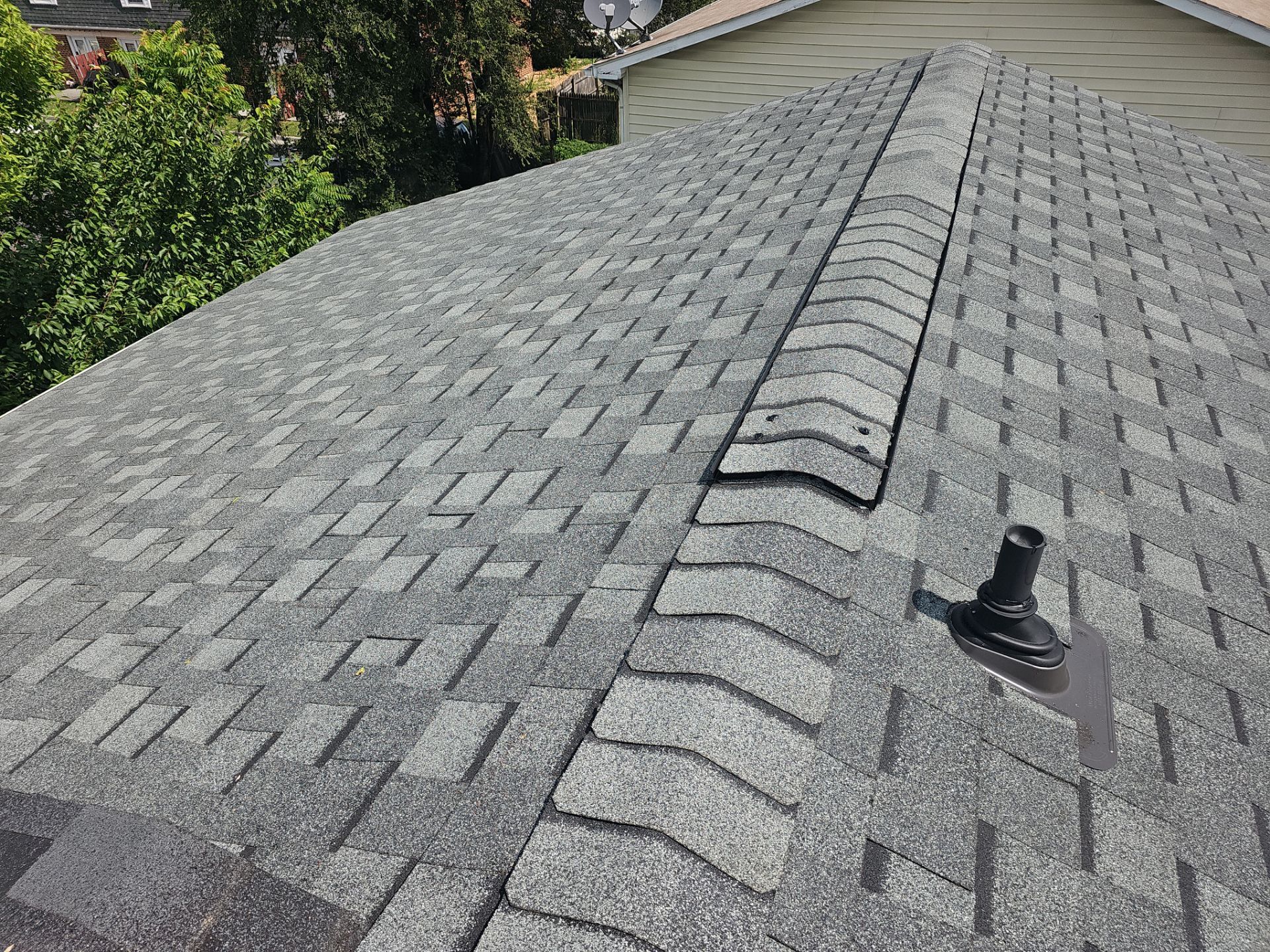 Roof Replacement - Colonial Slate by Winchester Roofing