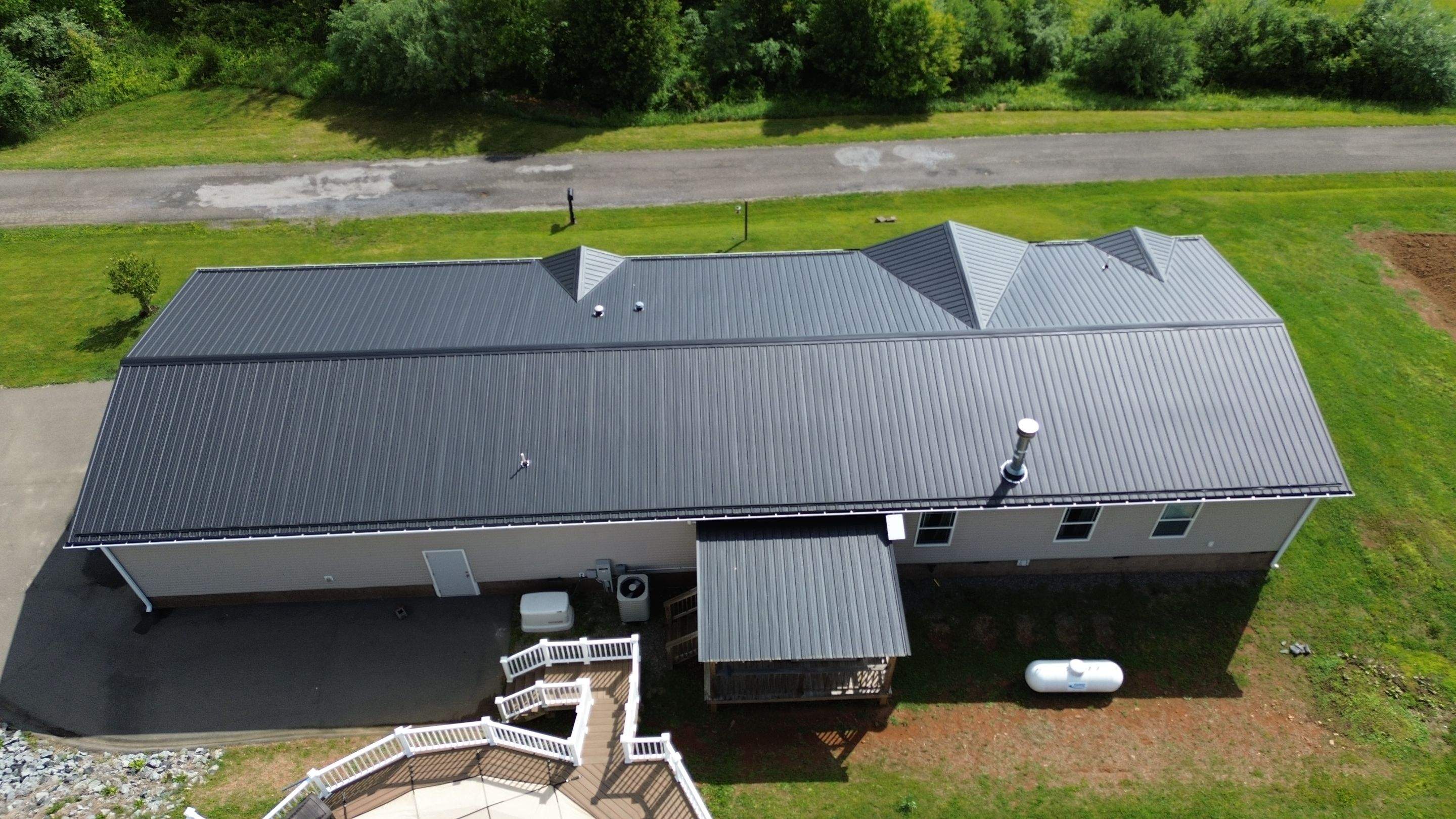 Black Frost AG Panel by Omnia Roofing