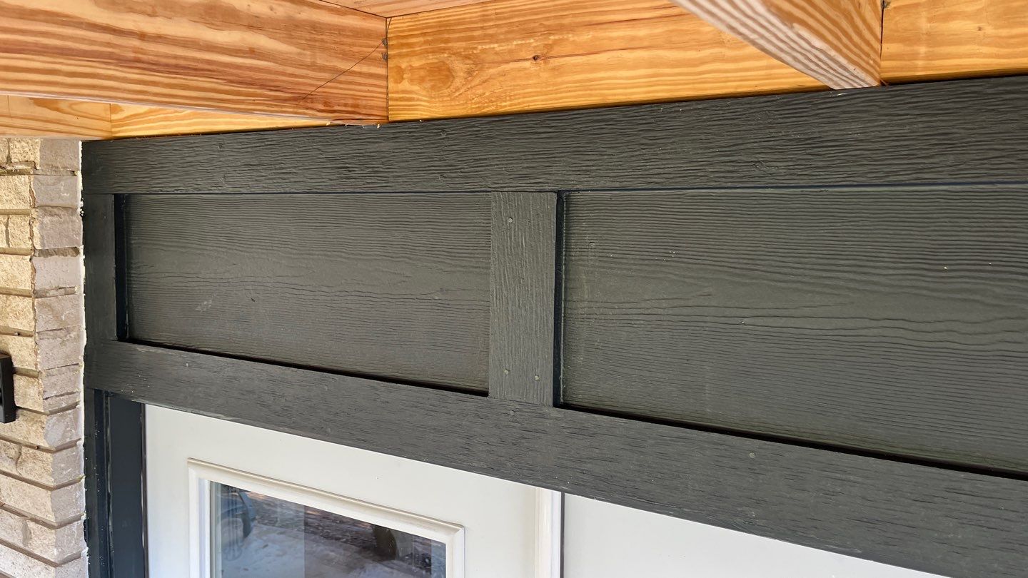Beeville Backporch sittin' by Bayfront Roofing and Construction