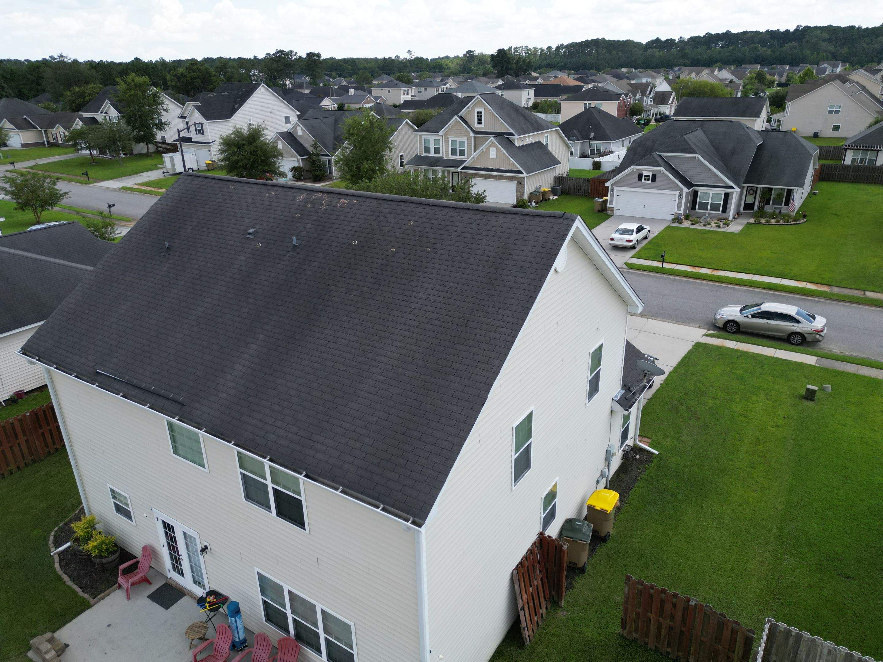 Residential Roofing Installation using Atlas Pinnacle Pristine Black Shadow by Talya Roofing
