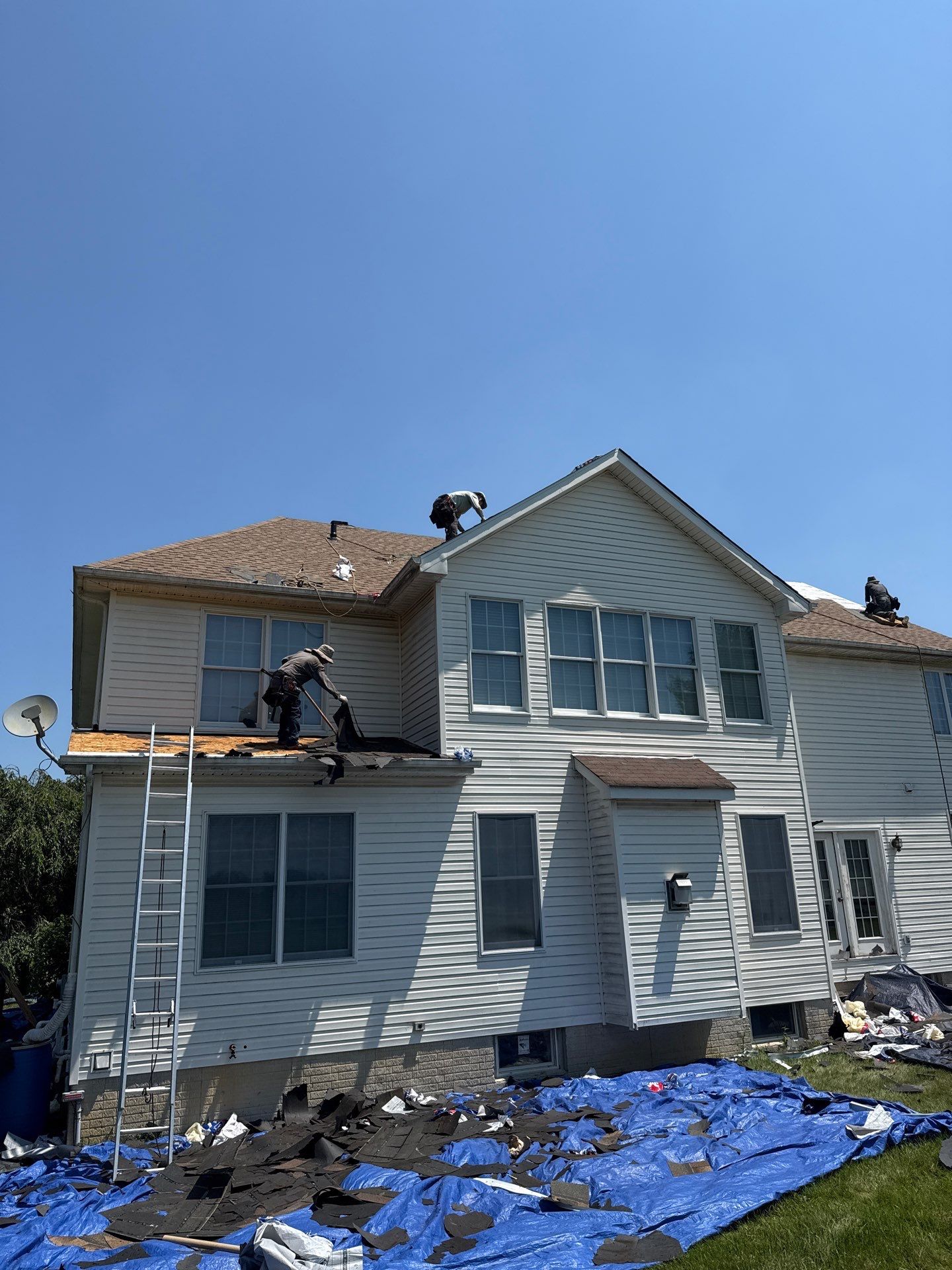 Residential Roofing Installation using GAF Timberline HDZ by Matter Roofing & Construction