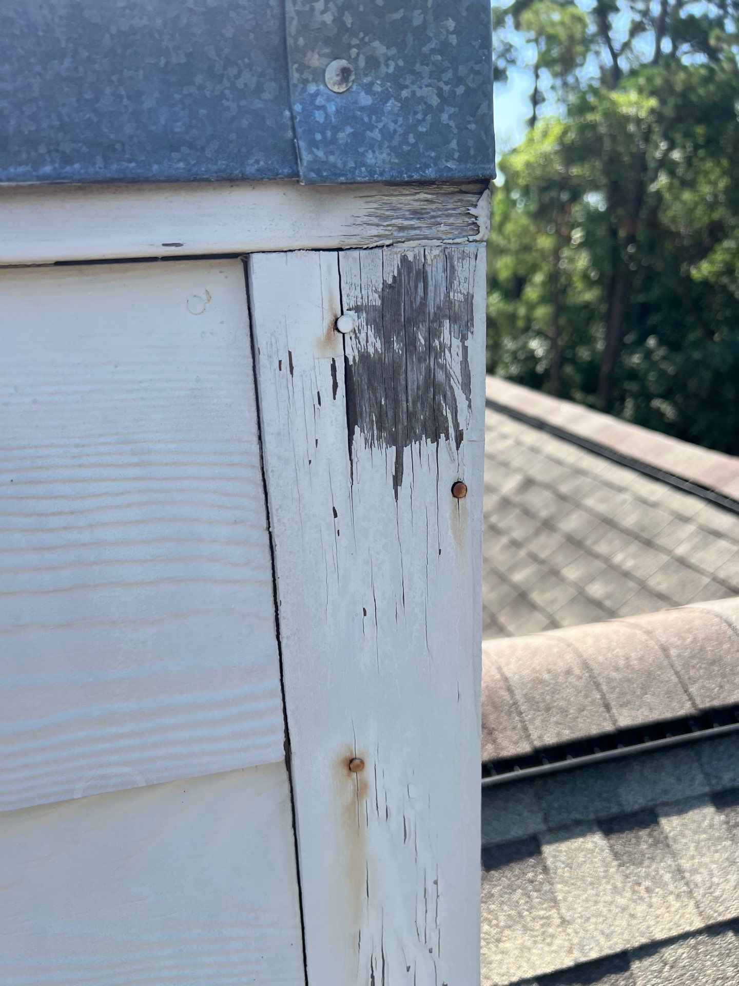 Hail Damage using Metal by Roof Repair Company
