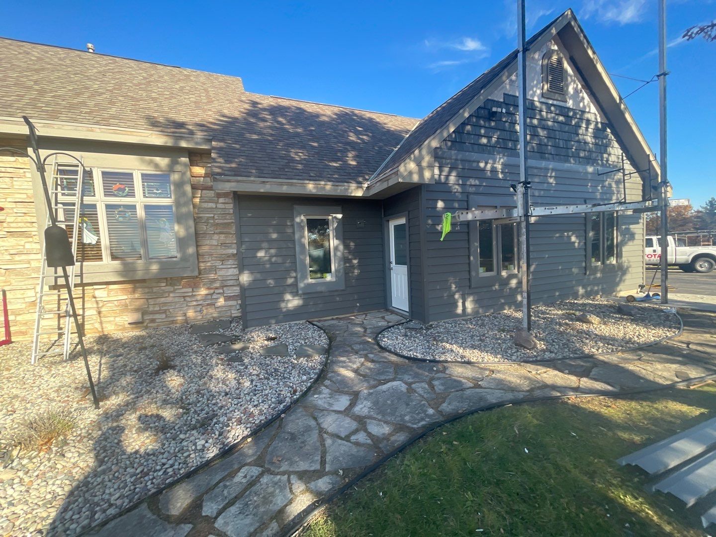 Siding Installation using Norandex Polar Wall Plus Siding, Window Wraps by Total Exteriors