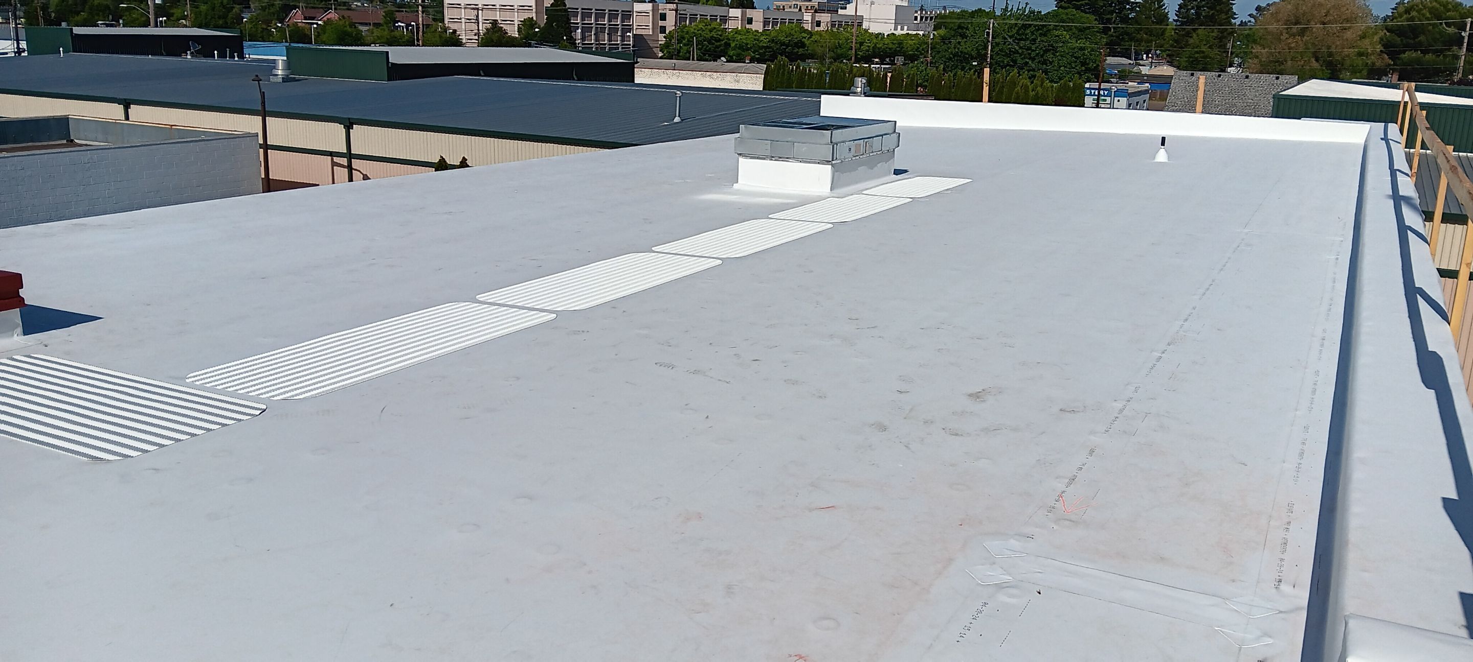 Commercial Roofing Replacement using TPO by Vitan Construction LLC 