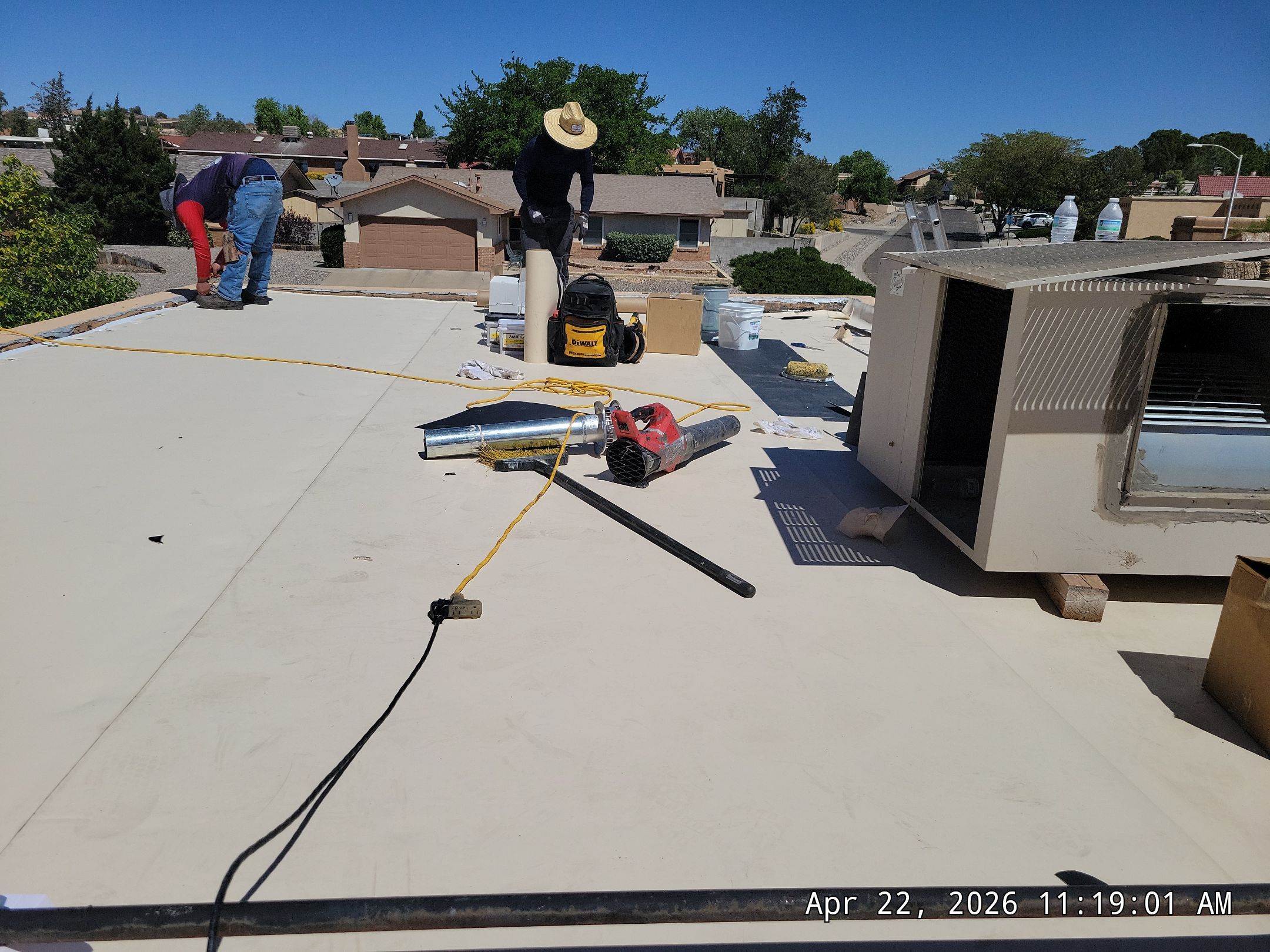 Albuquerque TPO Roof Replacement with Custom Decking and Parapet Repairs by Doyle Roof Masters Inc