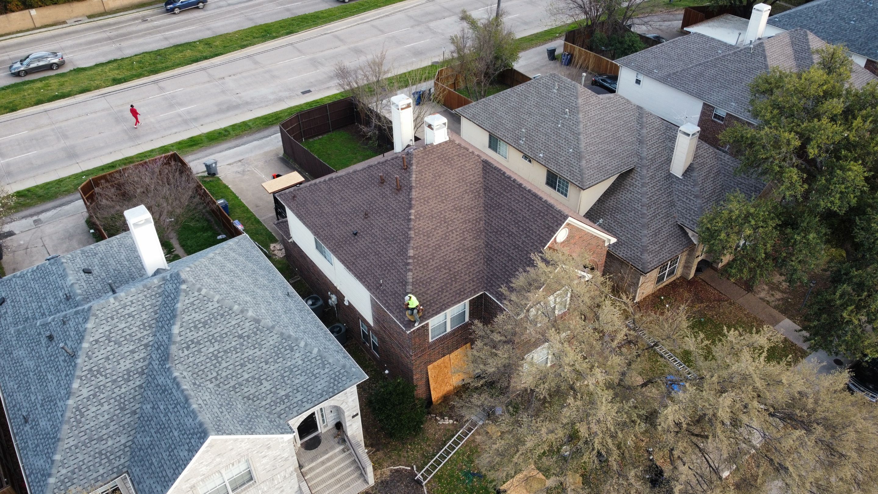 Project in Dallas by Zeus Exteriors