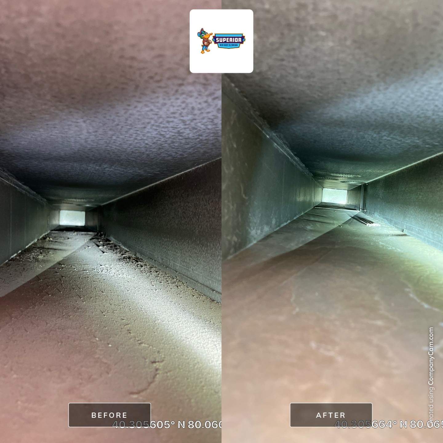 Air Duct & Dryer Vent Cleaning With a Vacuum Truck in Bethel Park, PA by Superior Air Duct Cleaning