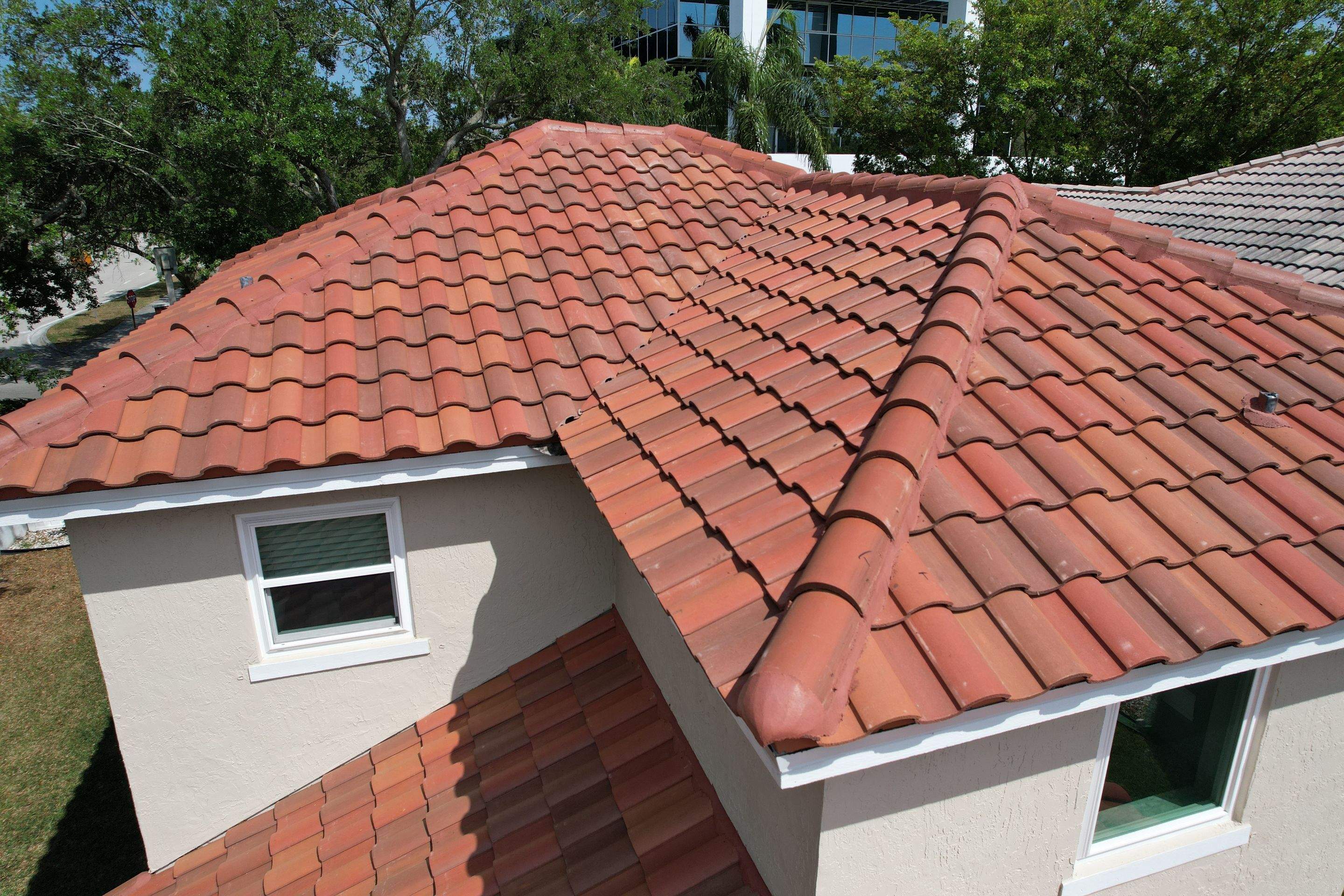 Tile Roof using Barcelona 900 - Desert Spice Blend by Roofing Recovery