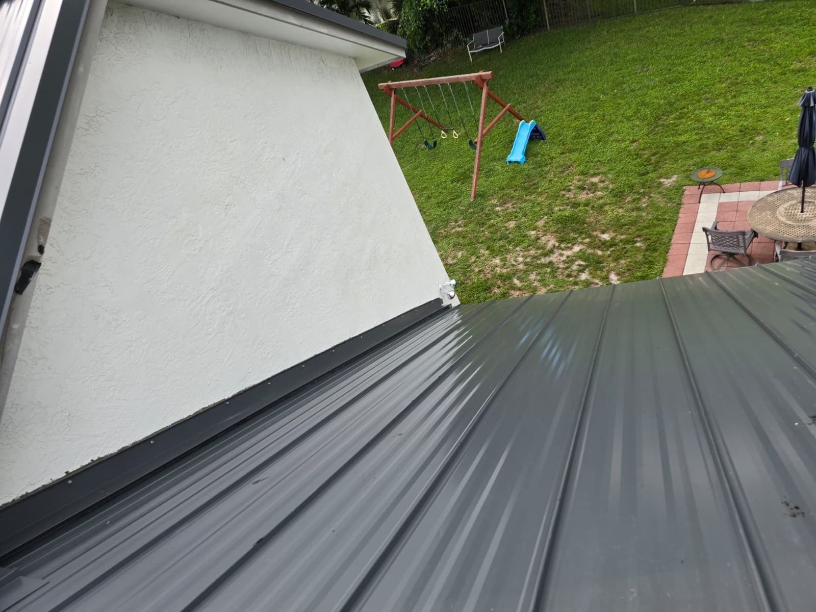 Residential Remodel using 1" Nail strip metal roof by BLUES BROTHERS ROOFING