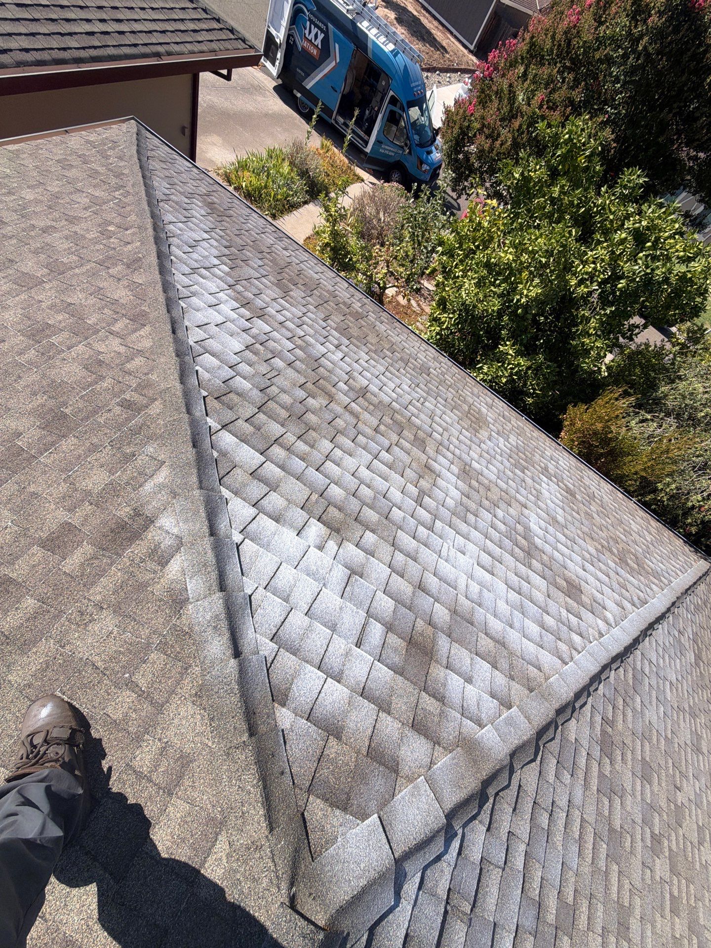 Roof Rejuvenation using Roof Maxx Treatment by Roof Maxx of Folsom