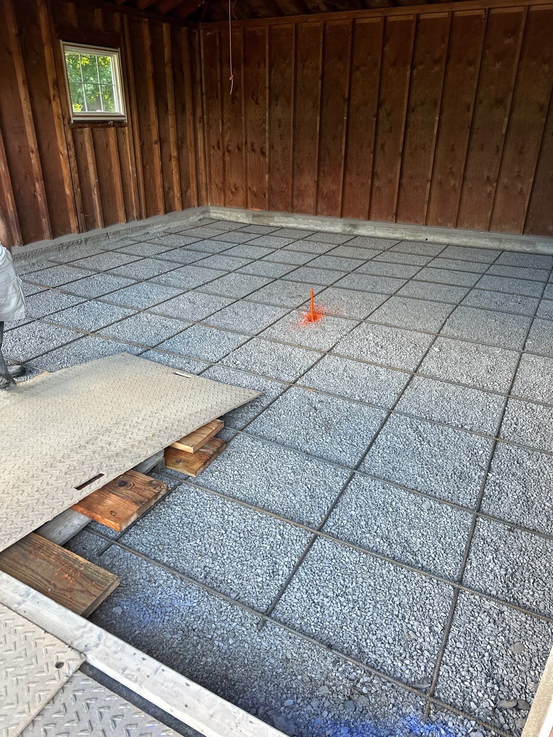 Concrete garage floor replacement  by NG Masonry & Construction LLC