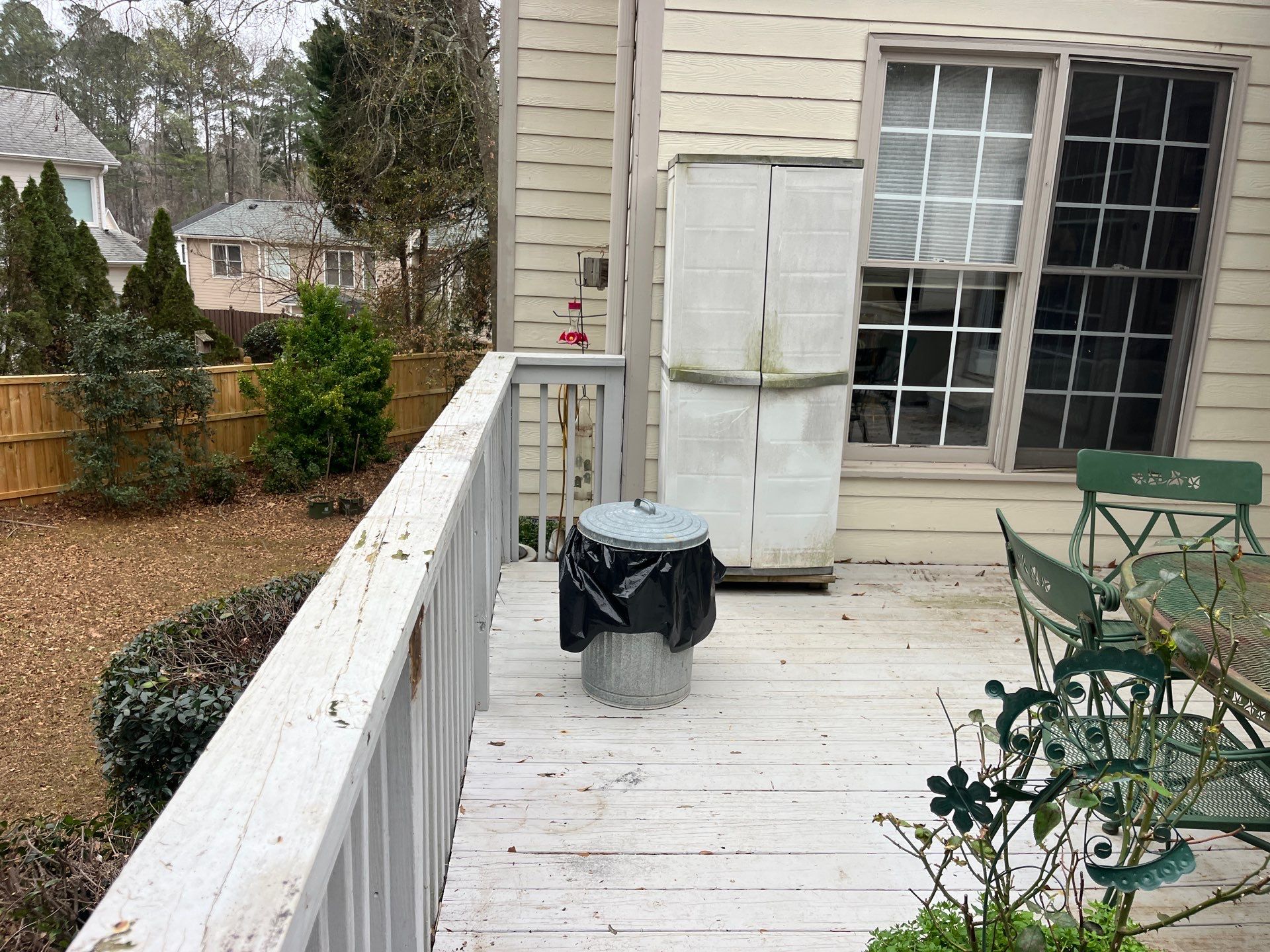 Deck Stain using Sherwin Williams Self Priming SuperDeck SOLID Stain by Nelson Exteriors 