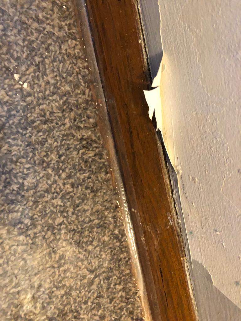 Interior Damage using pictures  by storm restoration services inc