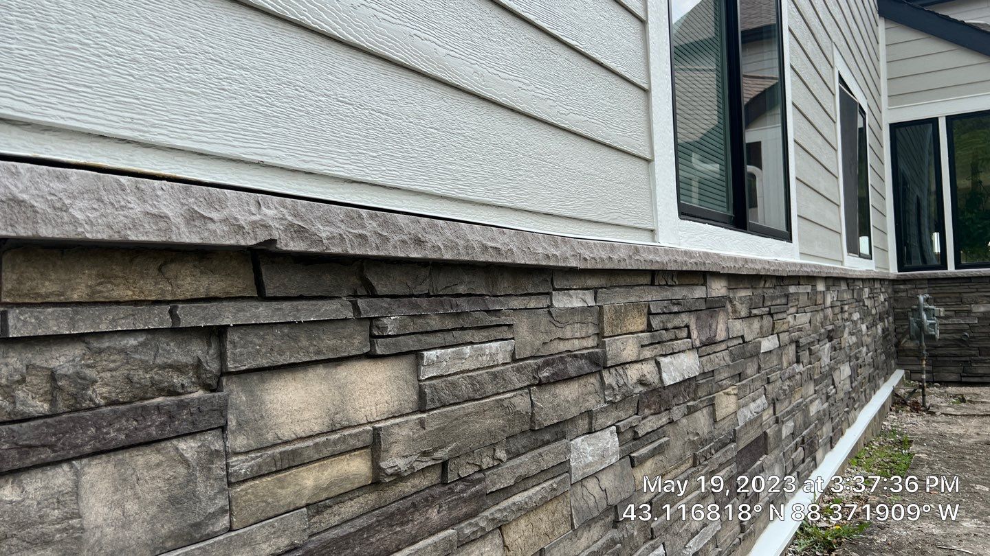 Siding Installation using LP Smart Siding by Total Restoration Services