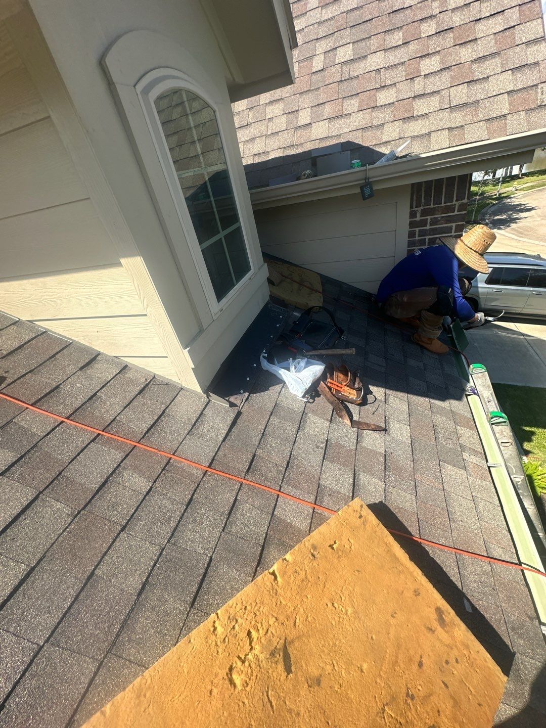 Residential Roofing Repair using Owen's Corning Duration (Lifetime) Shingles by Roof Repair Company