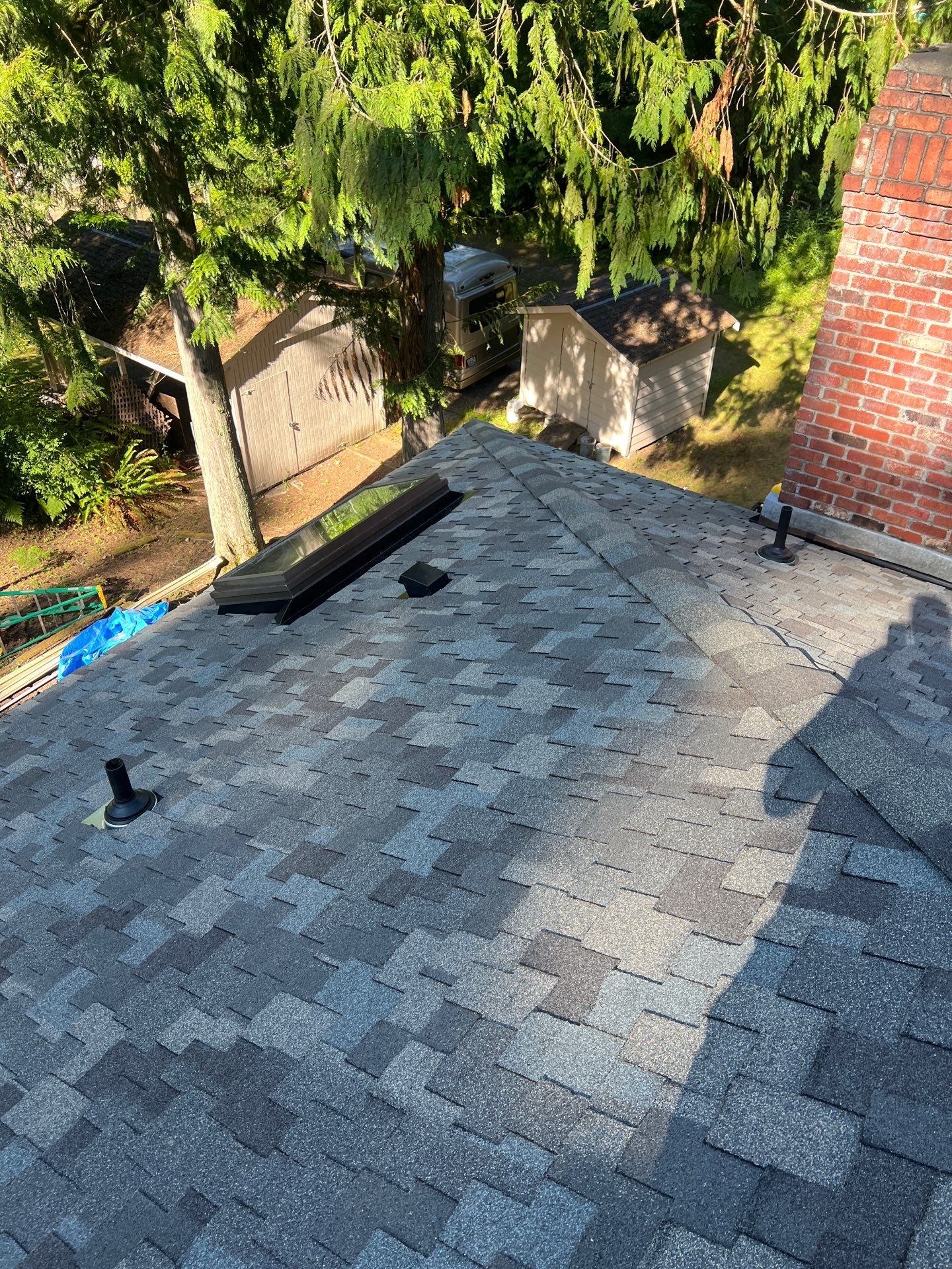 Residential Roofing Installation using GAF HDZ Shingles by Roofing Formula LLC