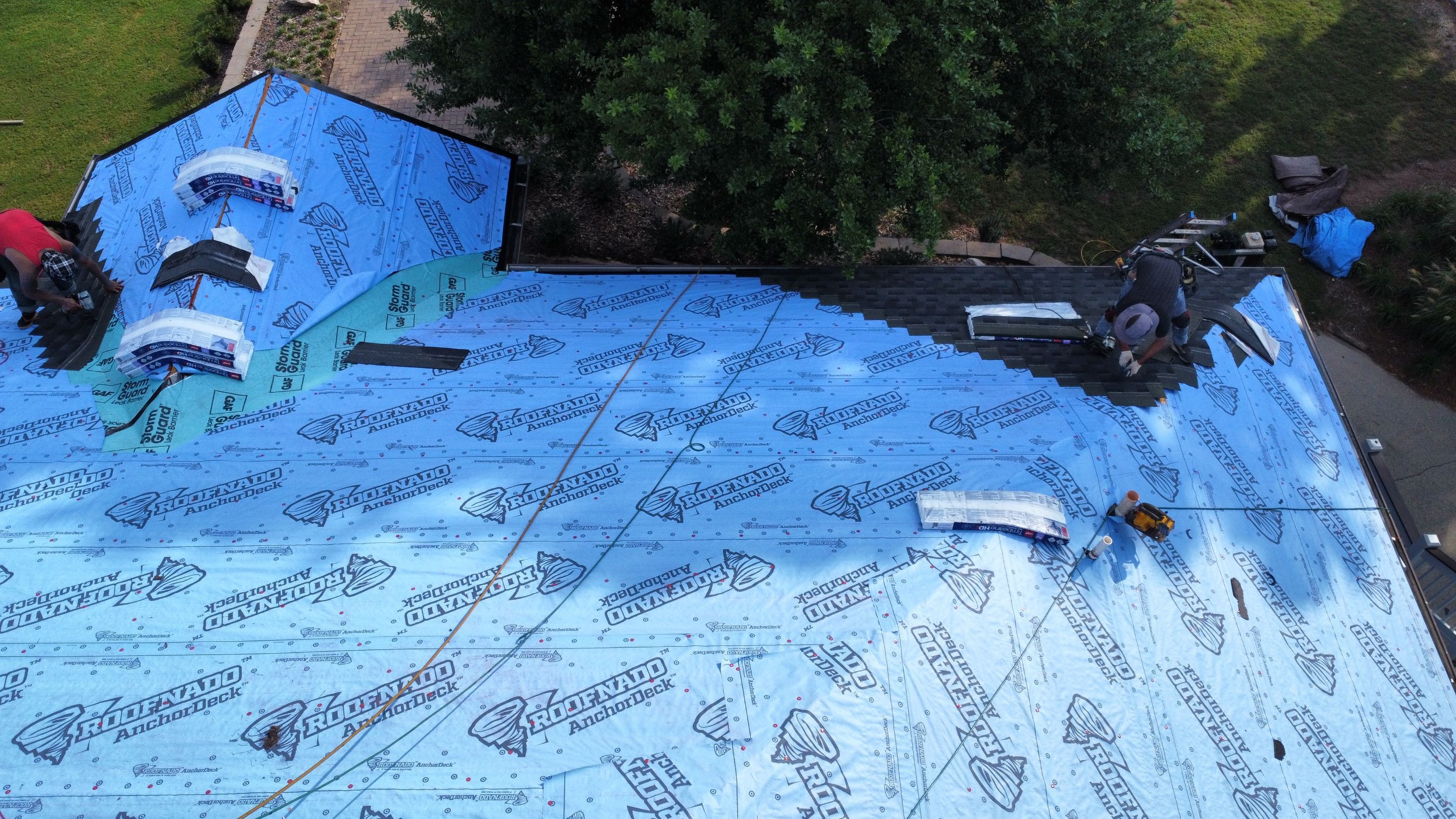 Country Club Roofing Installation by Reset Roofing