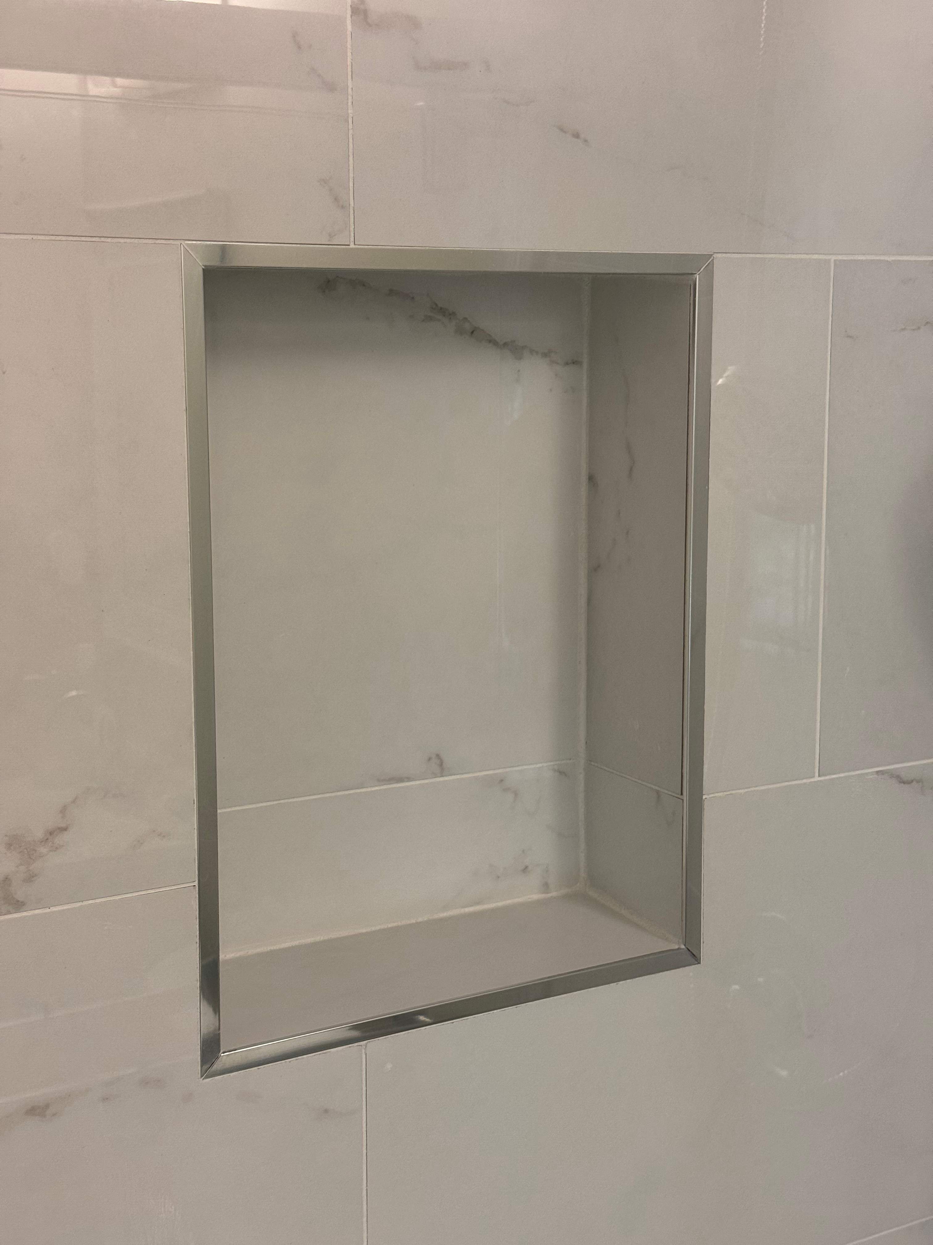 Tub to walk-in shower conversion by Prudencio
