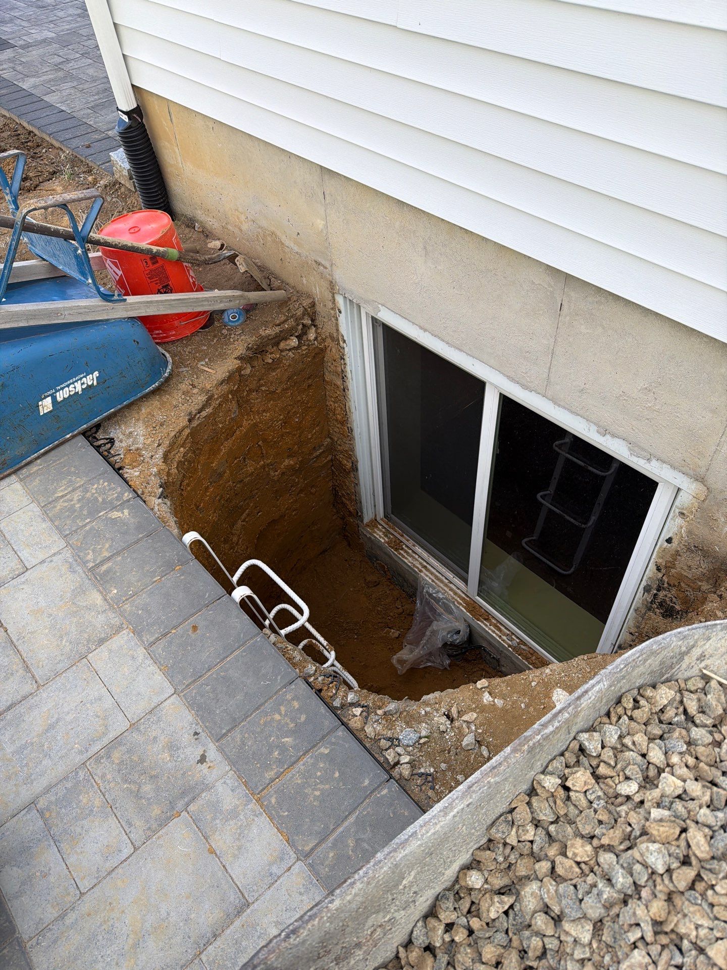 Custom Belgard Paver Patio Design & Installation in Delaware by Studio G Indoor Spaces & Outdoor Living
