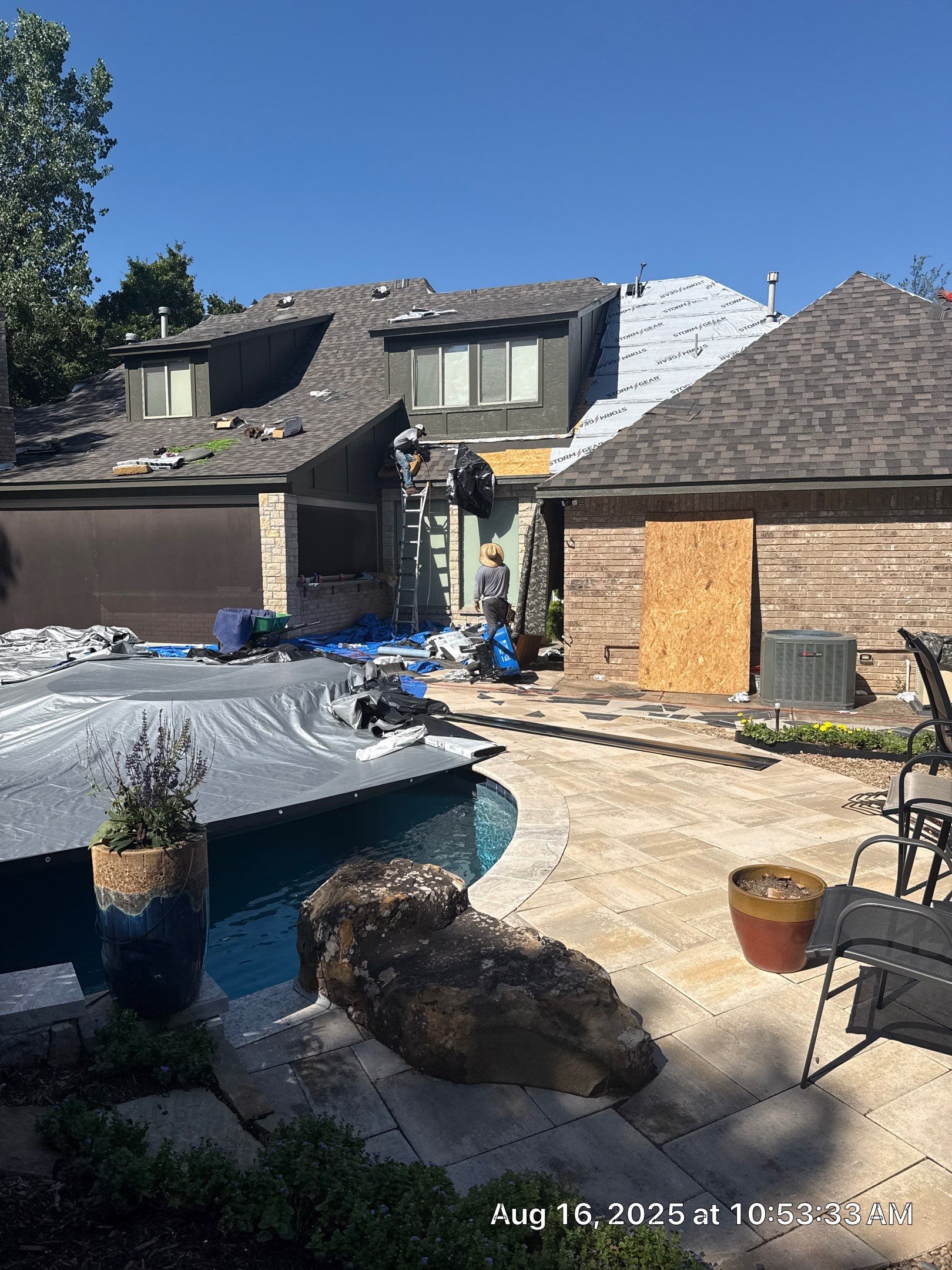 Residential Roofing Installation using IKO by Castillo Roofing
