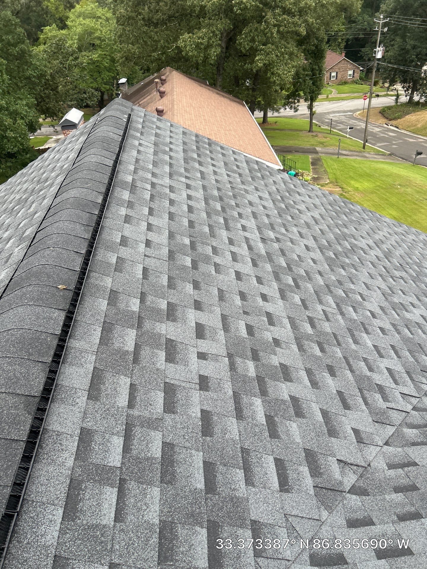 Shingle Replacement in Hoover (Charcoal) by The Roofing Dudes