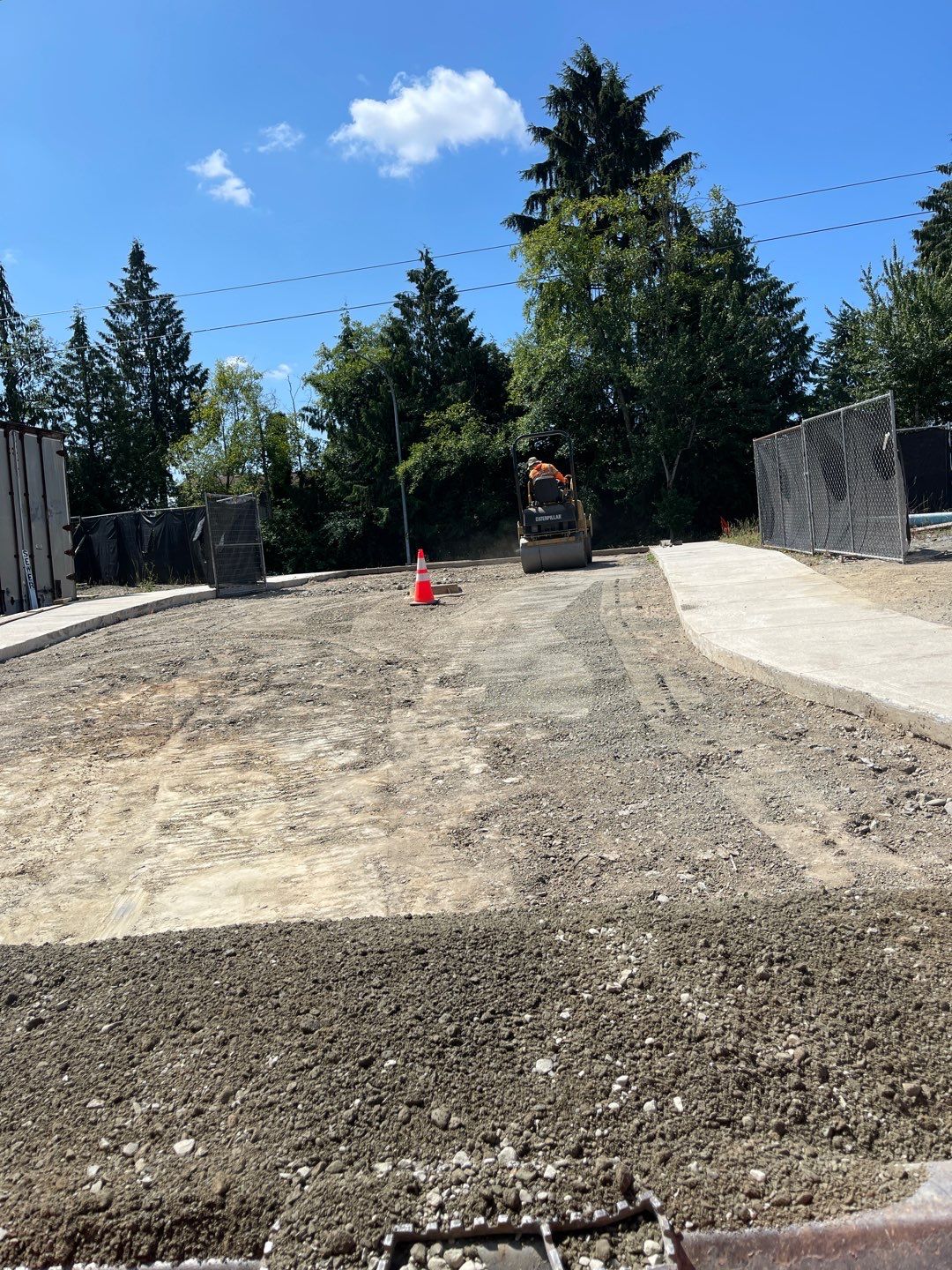 Asphalt Road Repair in Neighborhood  by Jireh Asphalt & Concrete Inc 