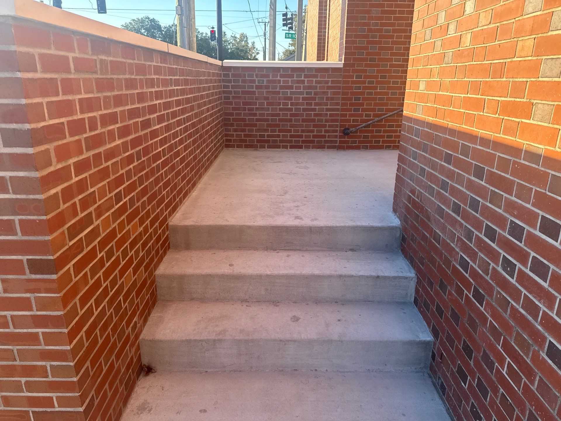 Lake Butler Courthouse in Lake Butler, FL in Pebble Beach by Cross Creek Concrete Coatings